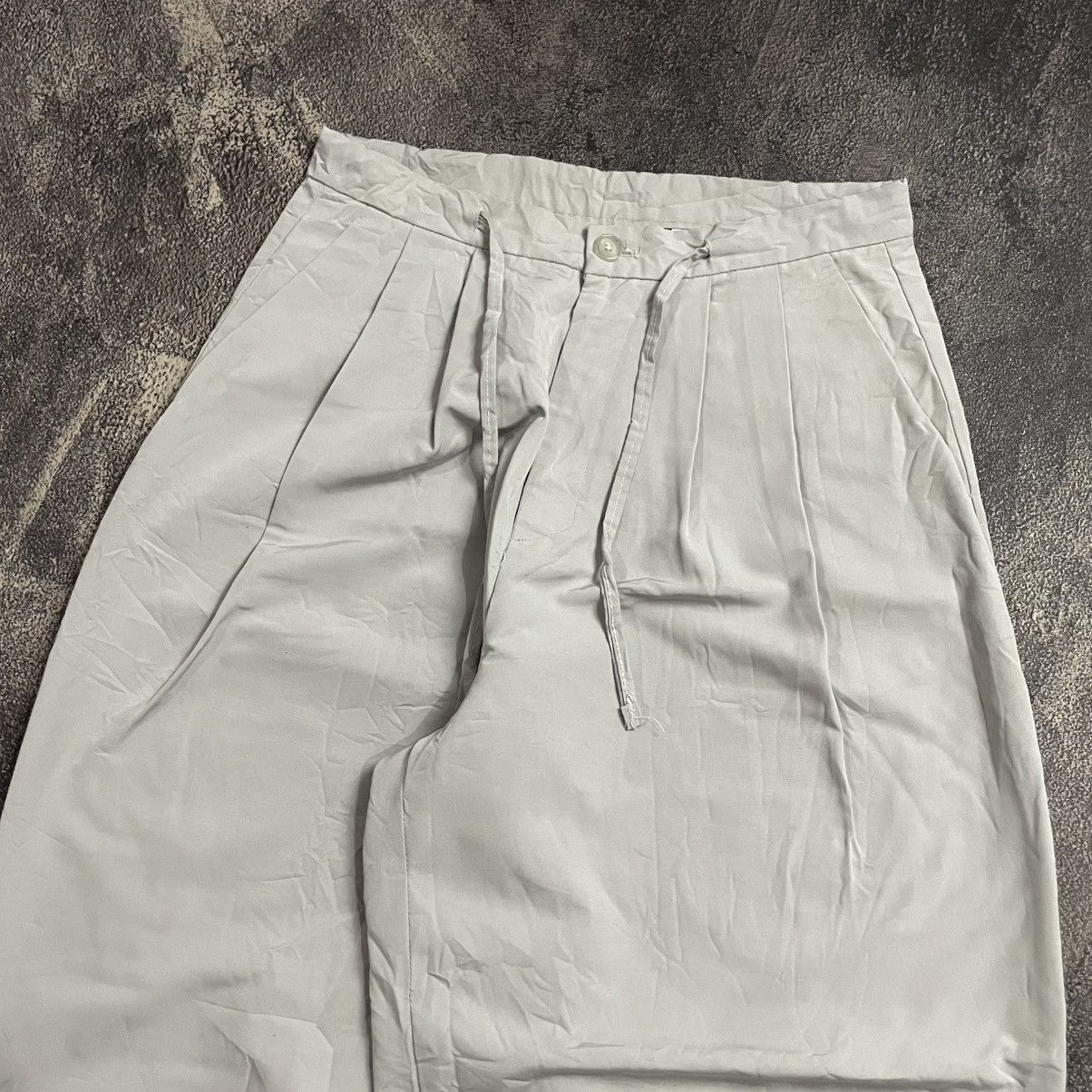 Yohji Yamamoto Sketch baggy nylon pants Size US 32 / EU 48 - 3 Thumbnail