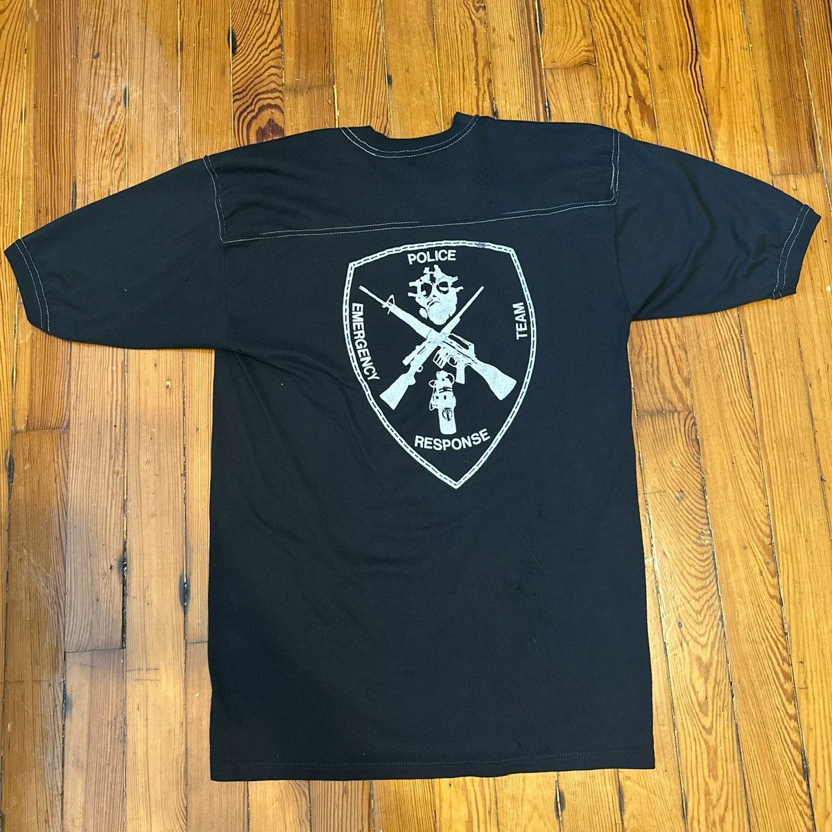 Jerzees × Vintage 80s police rescue team Size US M / EU 48-50 / 2 - 1 Thumbnail