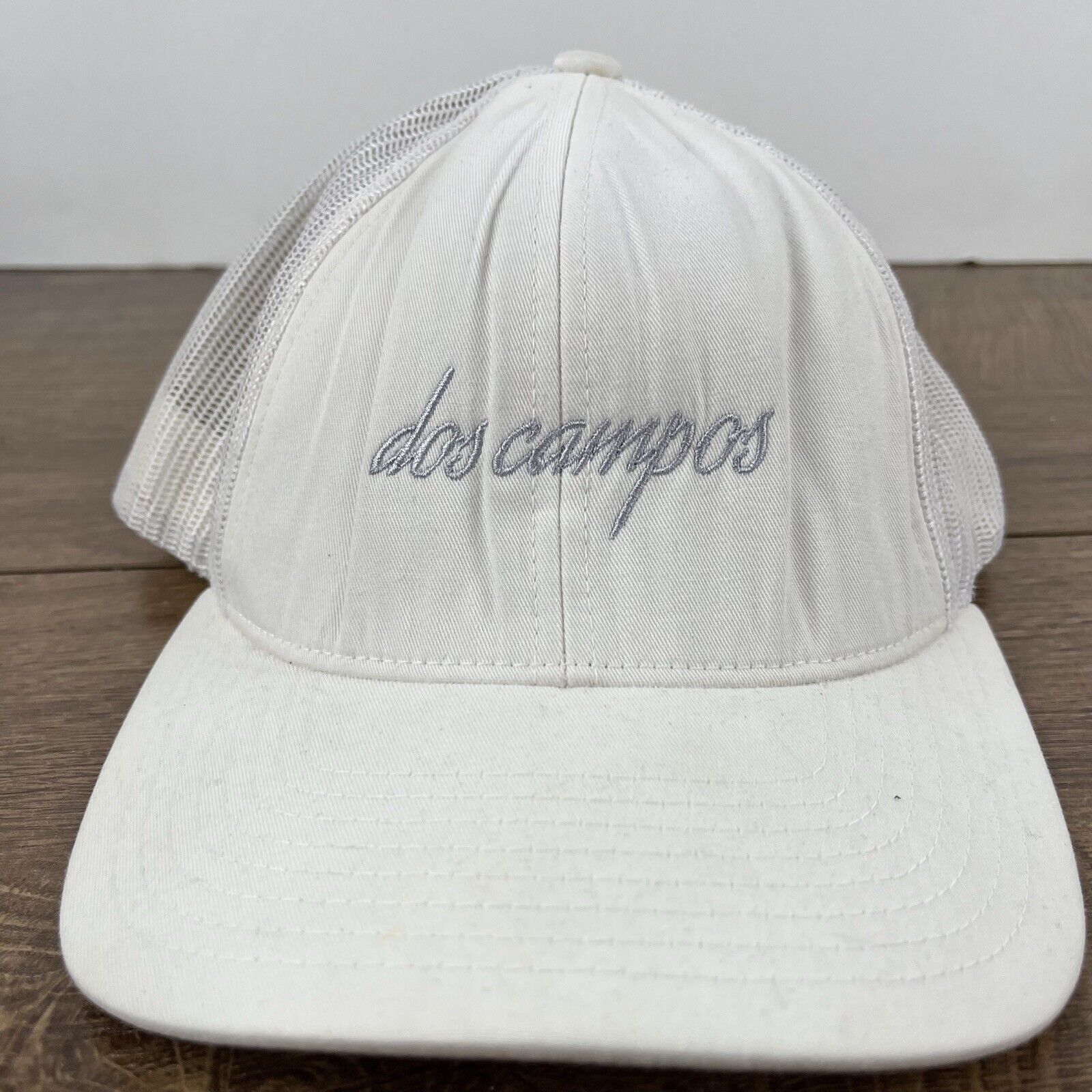 Other Dos Campos Hat Dos Campos Snapback Hat White Hat Adjustable Size ONE SIZE - 7 Thumbnail