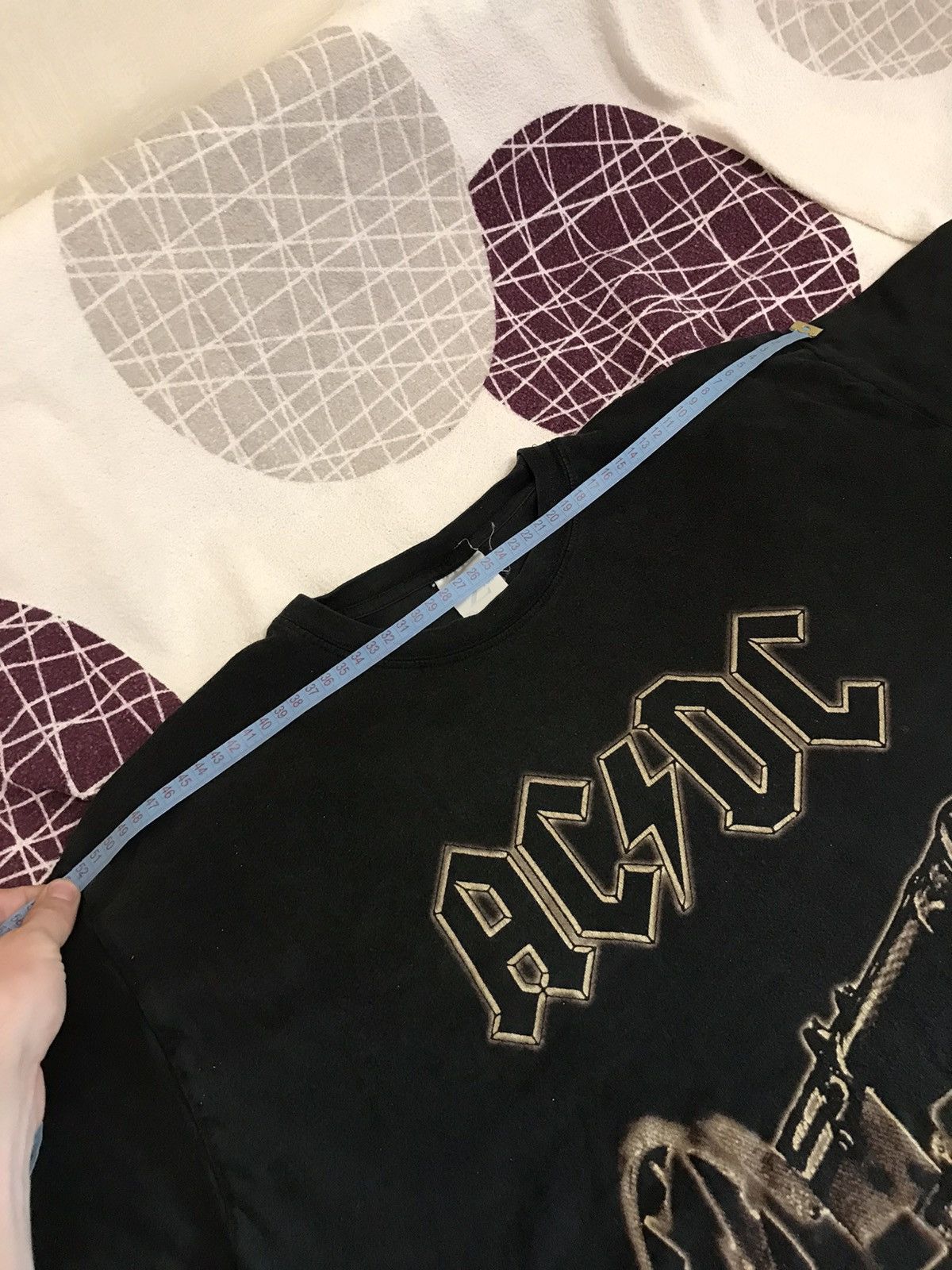 Band Tees 🔥 Vintage 1999 AC/DC For Those About to Rock T-Shirt Tour Size US XL / EU 56 / 4 - 11 Thumbnail
