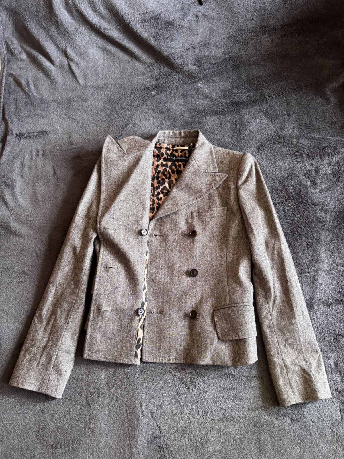 Dolce & Gabbana × Vintage Dolce Gabbana vintage double-breasted wool woman's blazer Size S / US 4 / IT 40 - 8 Thumbnail