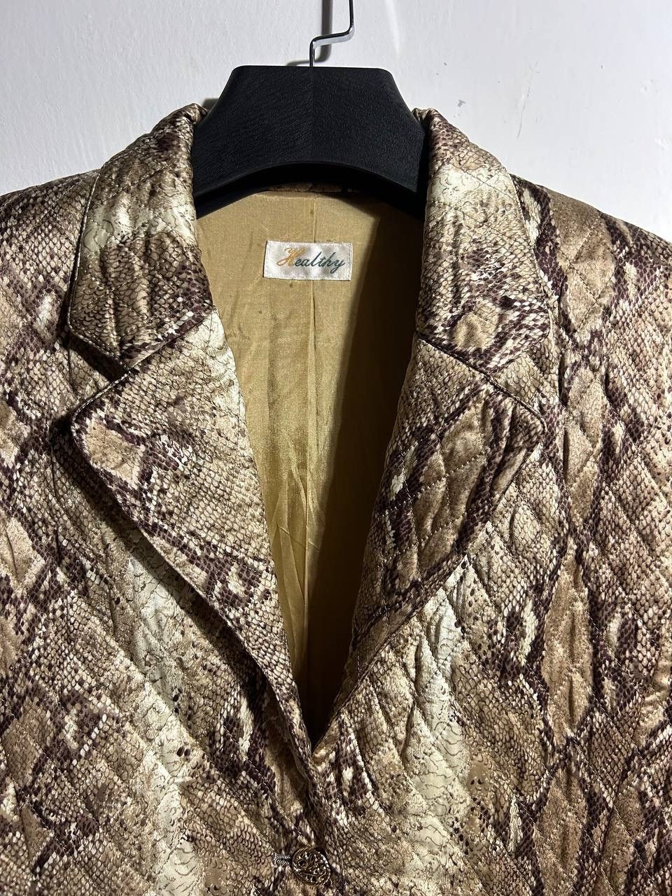 If Six Was Nine Snake Skin Printed Light Blazer Size US M / EU 48-50 / 2 - 3 Thumbnail