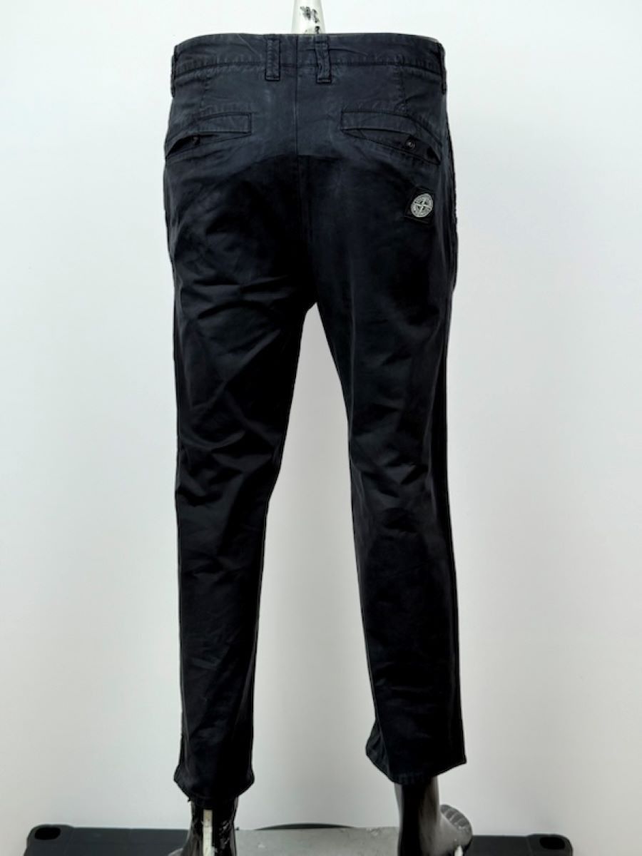 Stone Island Stone Island Chino W31 Pantalone Nero Slim Size US 31 - 5 Thumbnail
