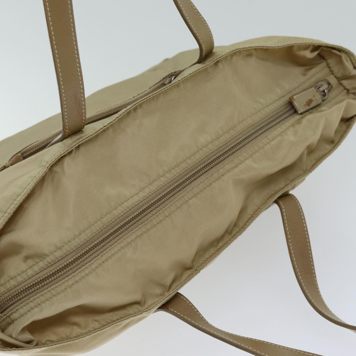 Prada PRADA Tote Bag Nylon Beige Size ONE SIZE - 6 Thumbnail