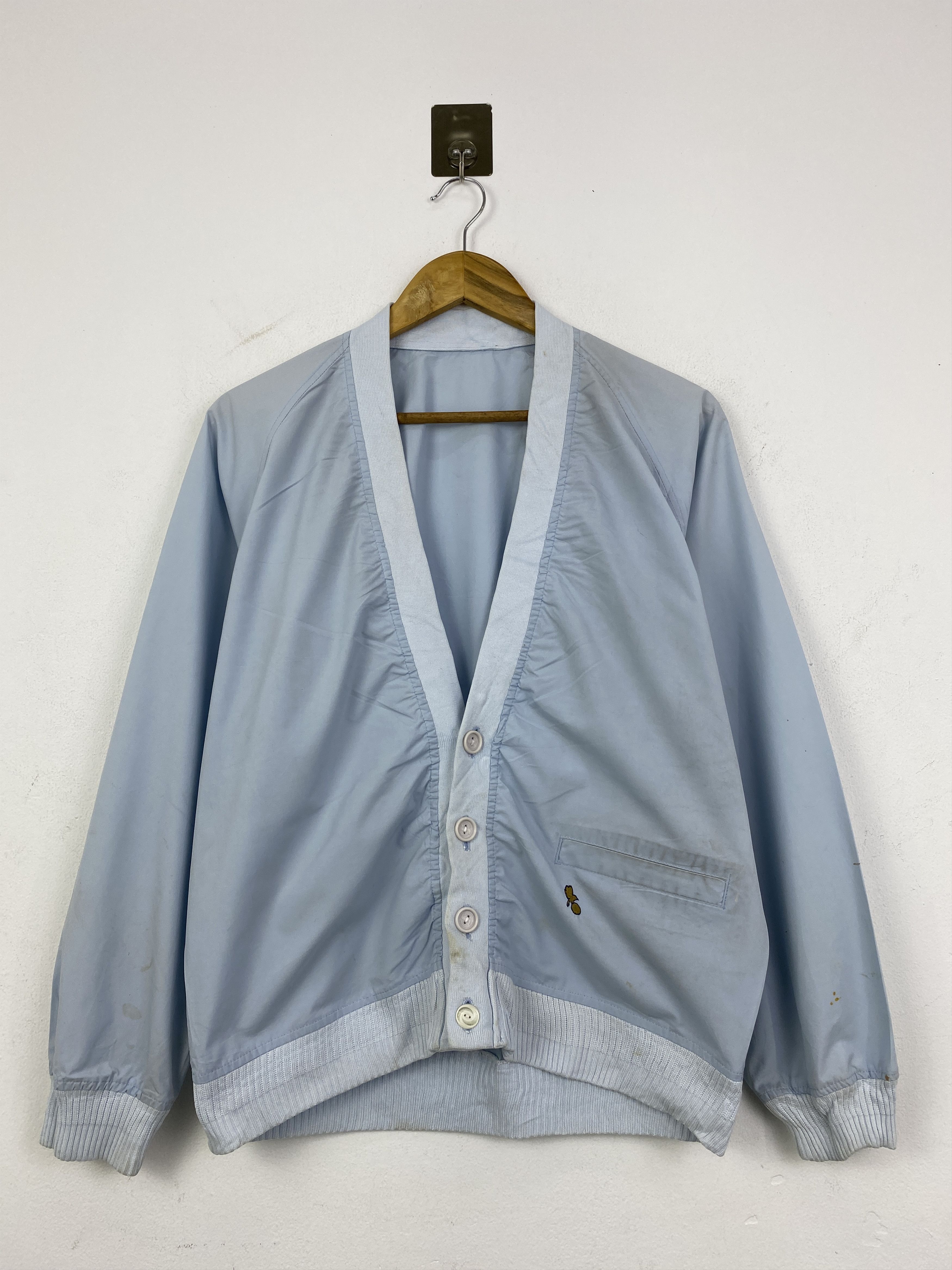 Spalding Vintage Spalding Light Button Up Jacket JA0197 Size US L / EU 52-54 / 3 - 1 Thumbnail