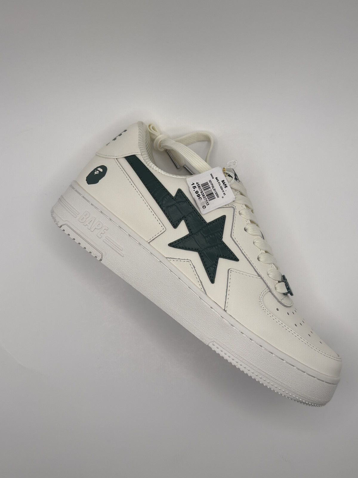 Bape A Bathing Ape Bapesta Icon #1 M2 Croc Pack Green size 9 Size US 9 / EU 42 - 6 Thumbnail