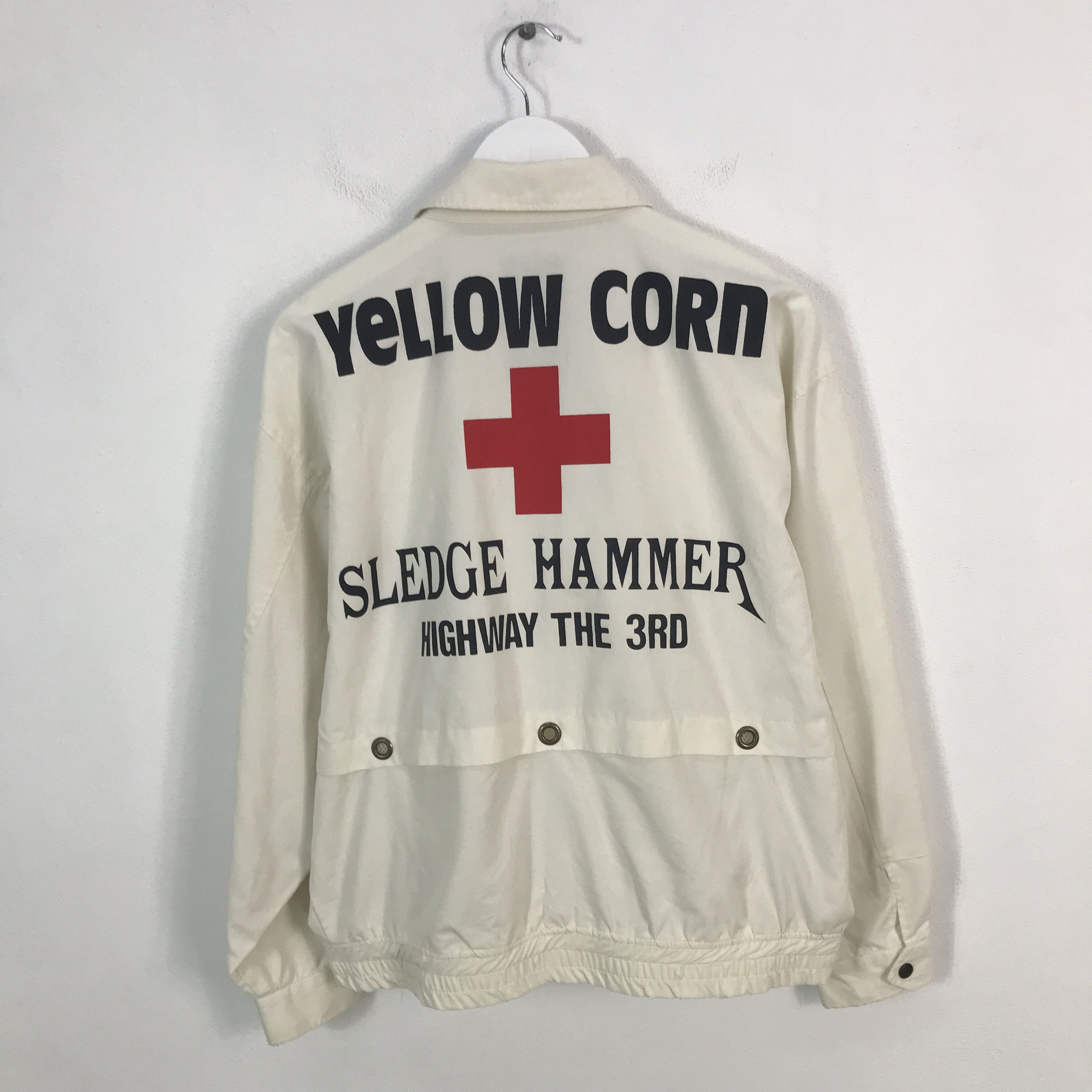 Japanese Brand × YELLOW CORN Yellow corn highway musician Biker design japan jacket Size US L / EU 52-54 / 3 - 3 Thumbnail