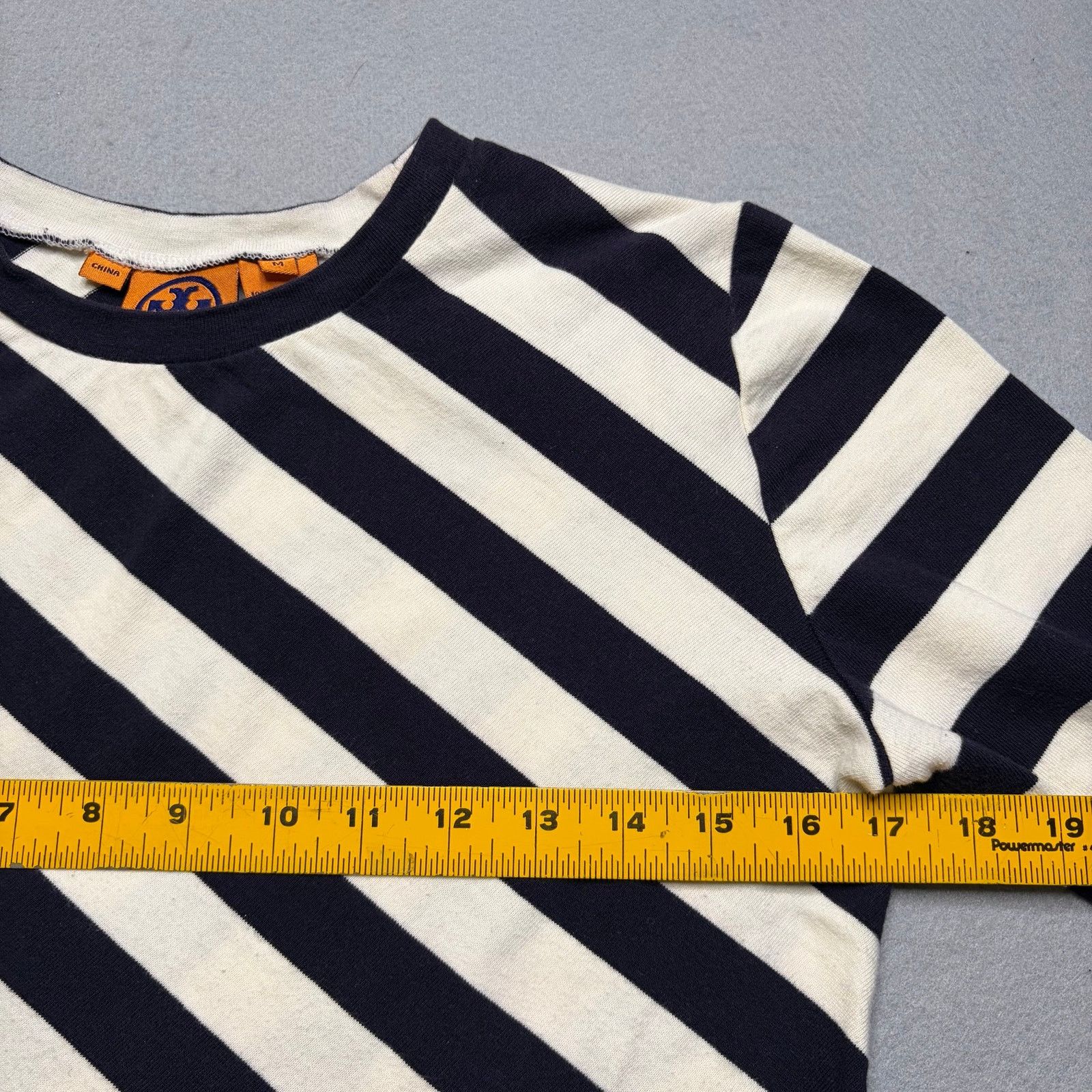 Tory Burch Tory Burch Women’s Medium Navy White Striped Tunic Top Size M / US 6-8 / IT 42-44 - 5 Thumbnail
