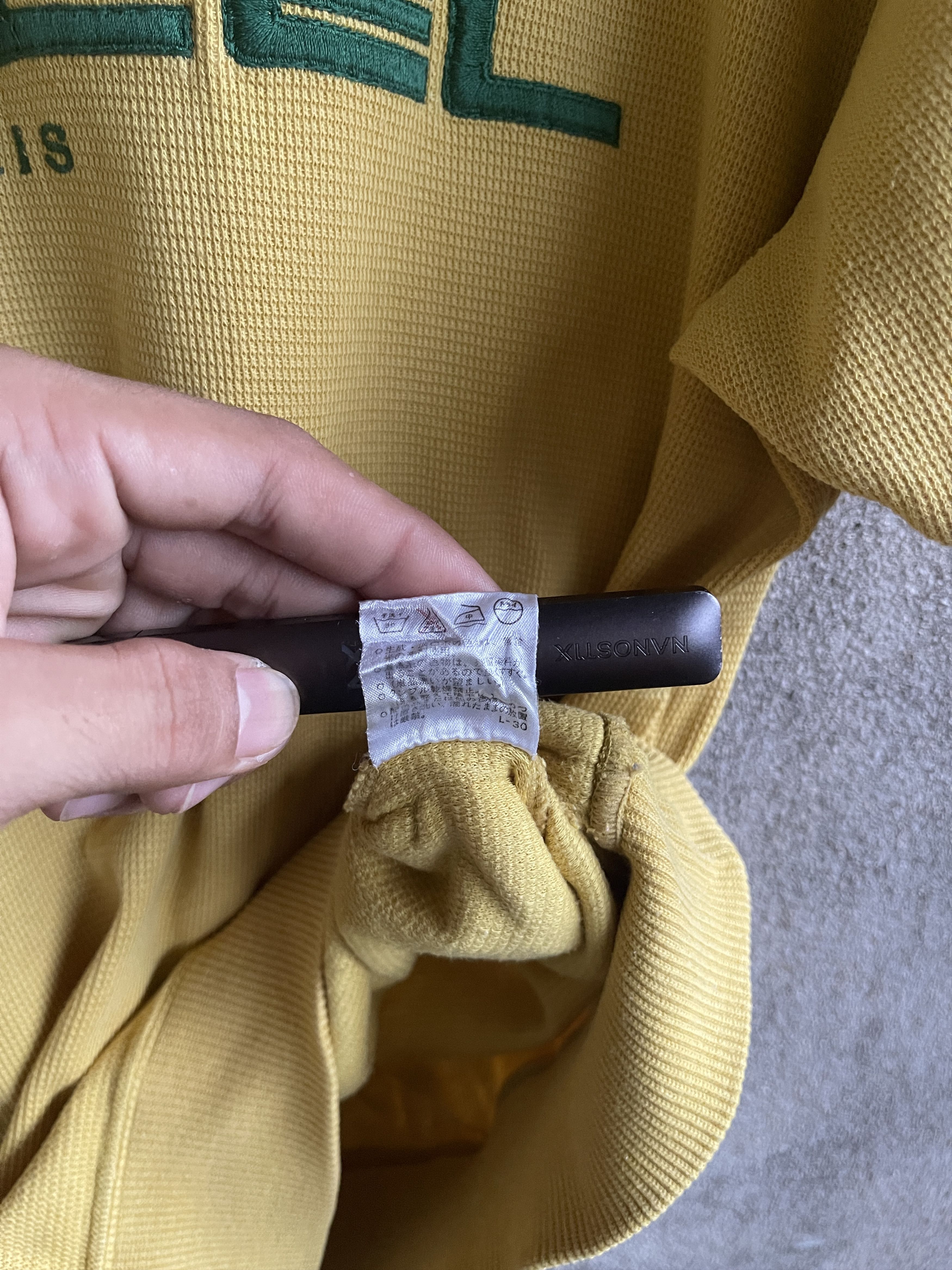 Lancel × Vintage Vintage’90s🔥LANCEL PARIS🔥Spell Out Embroidery Sweatshirt Size US M / EU 48-50 / 2 - 12 Thumbnail
