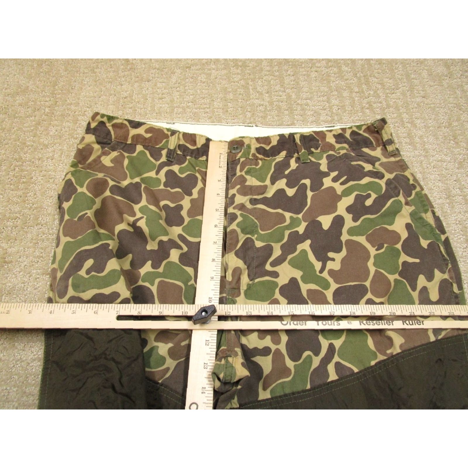 SafTbak VINTAGE Saftbak Pants Men 38x30 Brown Frog Skin Camo Brush Upland Hunting USA Size US 38 / EU 54 - 7 Thumbnail