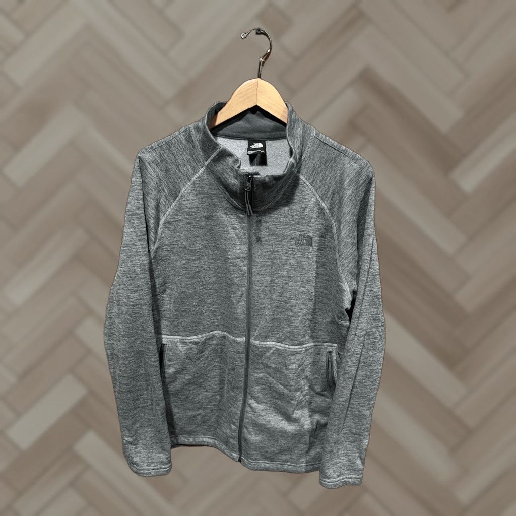 The North Face The North Face Womens Gray Full Zip Mock Neck Sweater 2XL Size XXL / US 16-18 / IT 52-54 - 1 Thumbnail