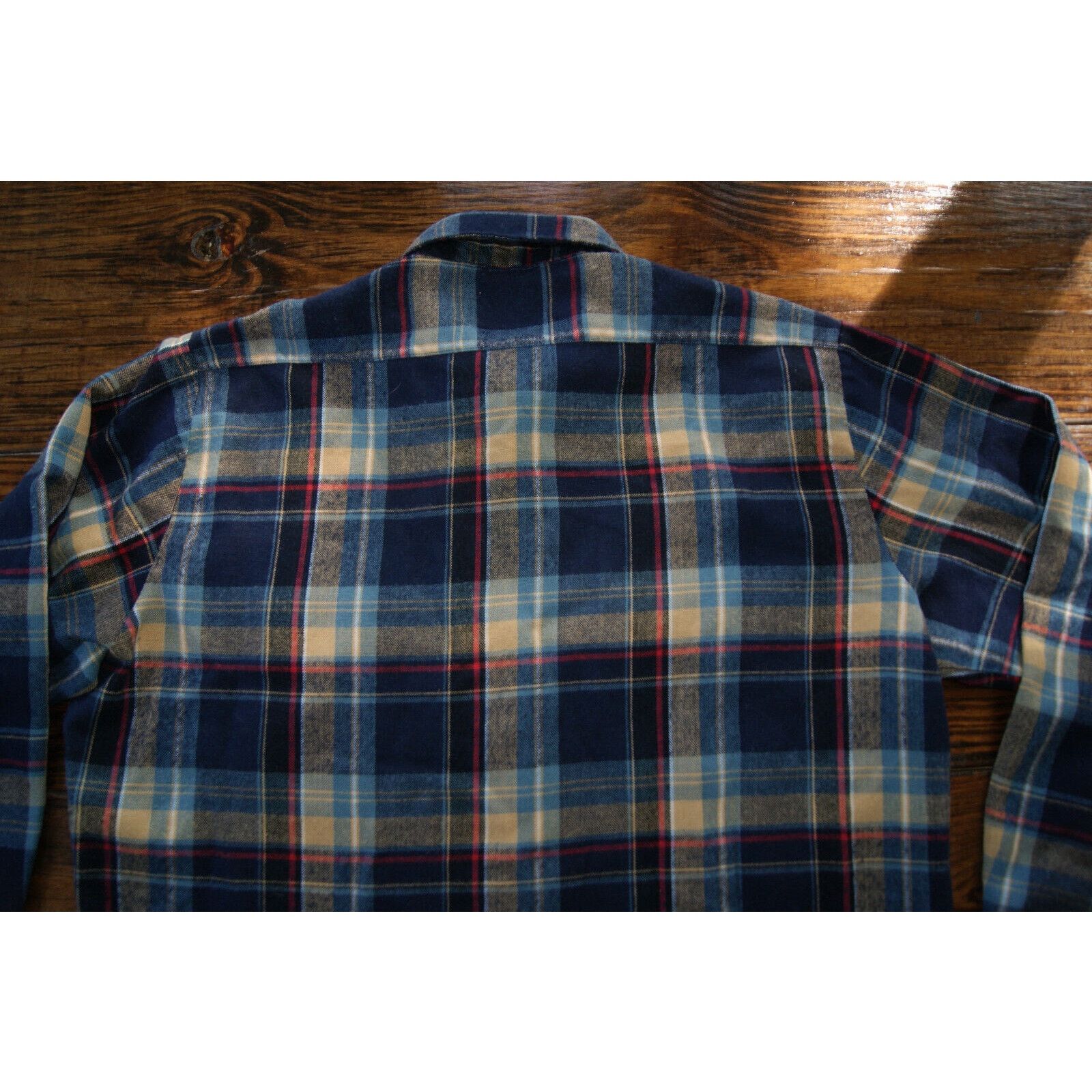 Sears VTG Sears Mens Shirt L Acrylic Flannel Outdoor Woodsman 70s Size US L / EU 52-54 / 3 - 7 Thumbnail