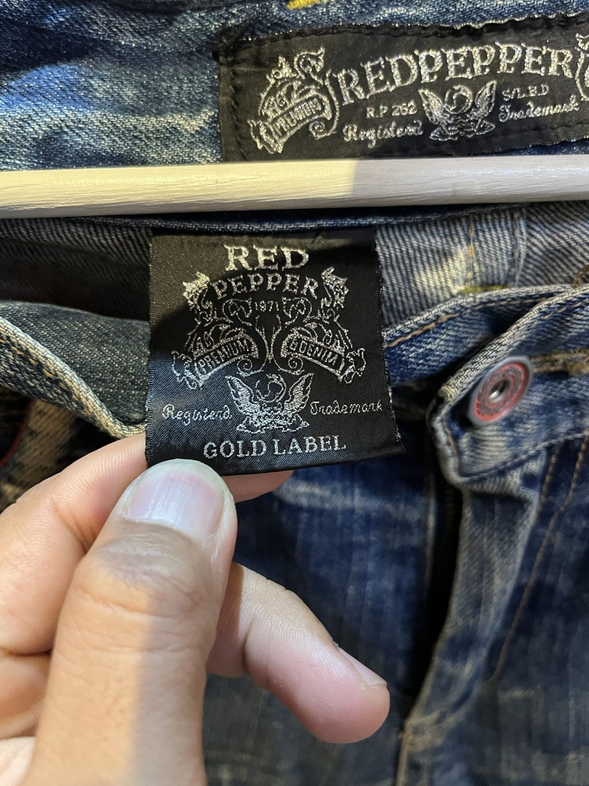 Vintage Red Pepper Jeans Jeans Distressed Jeans Size 30" / US 8 / IT 44 - 15 Thumbnail