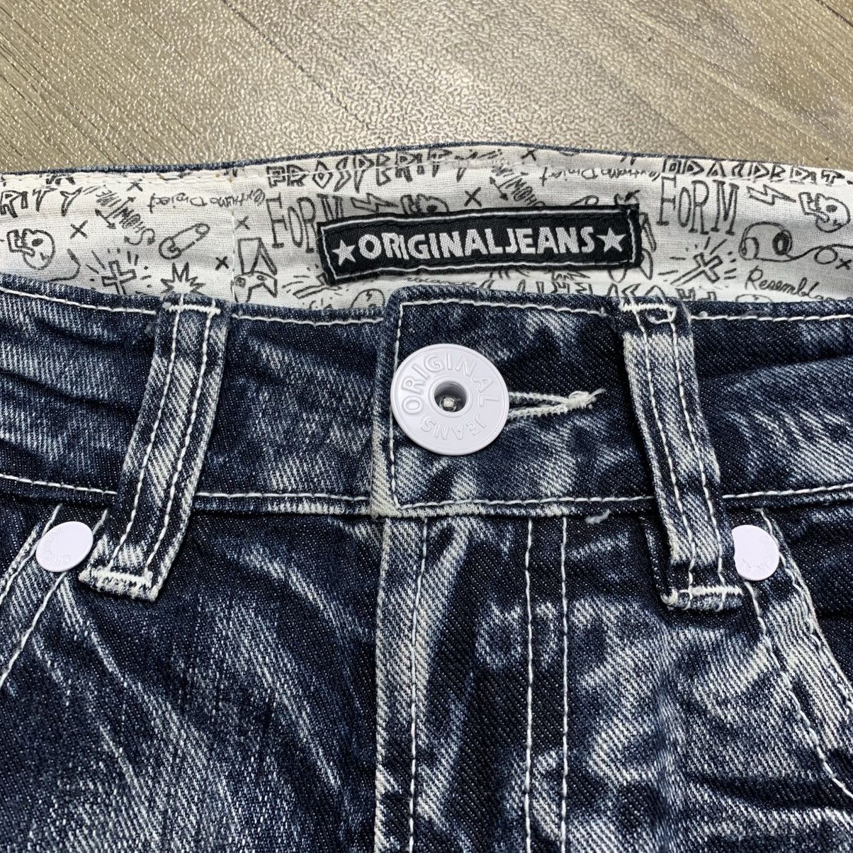If Six Was Nine × Japanese Brand × Le Grande Bleu (L.G.B.) CRAZY Y2K Original Jeans Distressed Faded Acid Wash Jeans Size US 28 / EU 44 - 6 Thumbnail