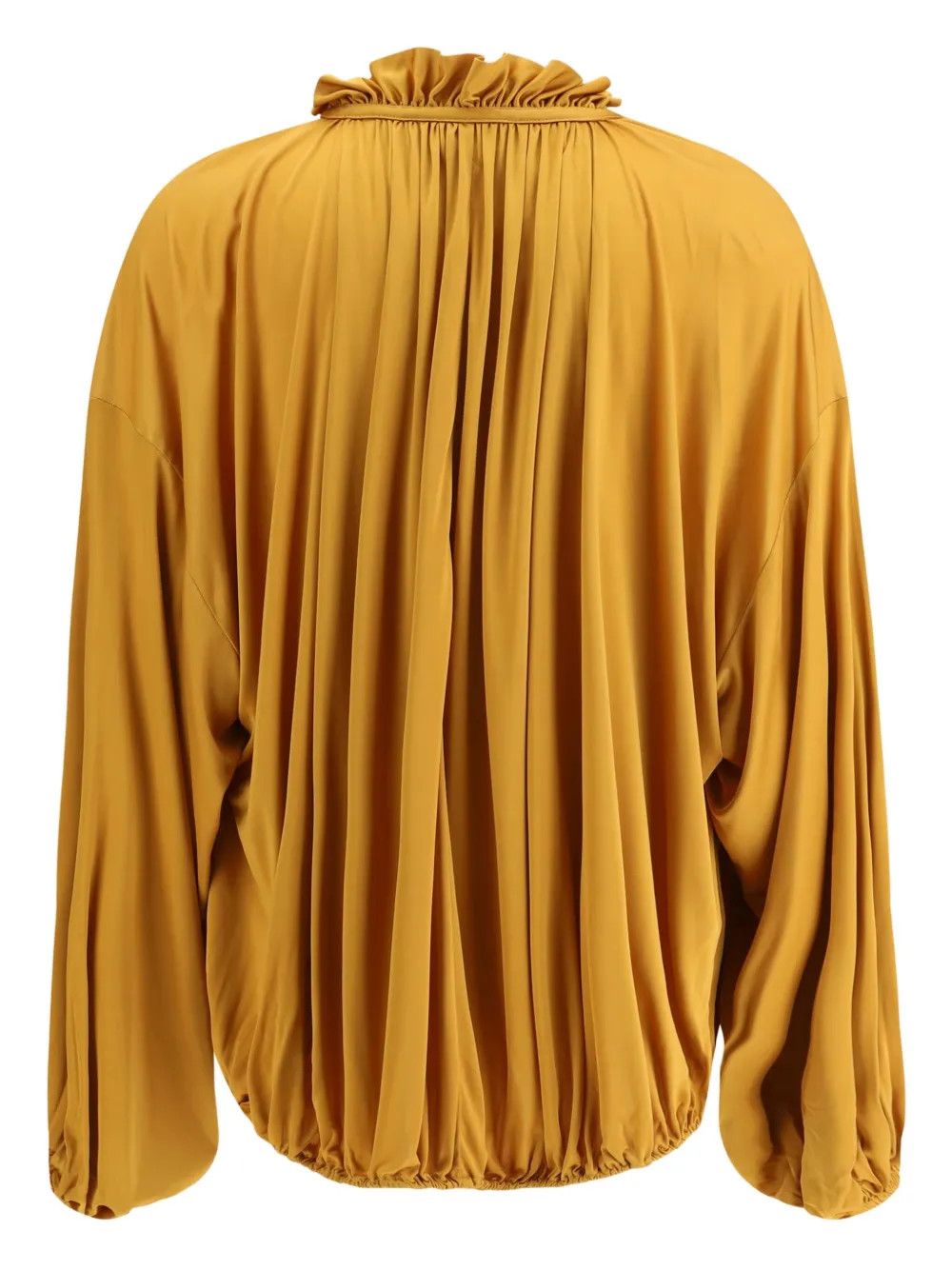 Saint Laurent Paris o1y0126 Blouse in Orange Size M / US 6-8 / IT 42-44 - 2 Thumbnail