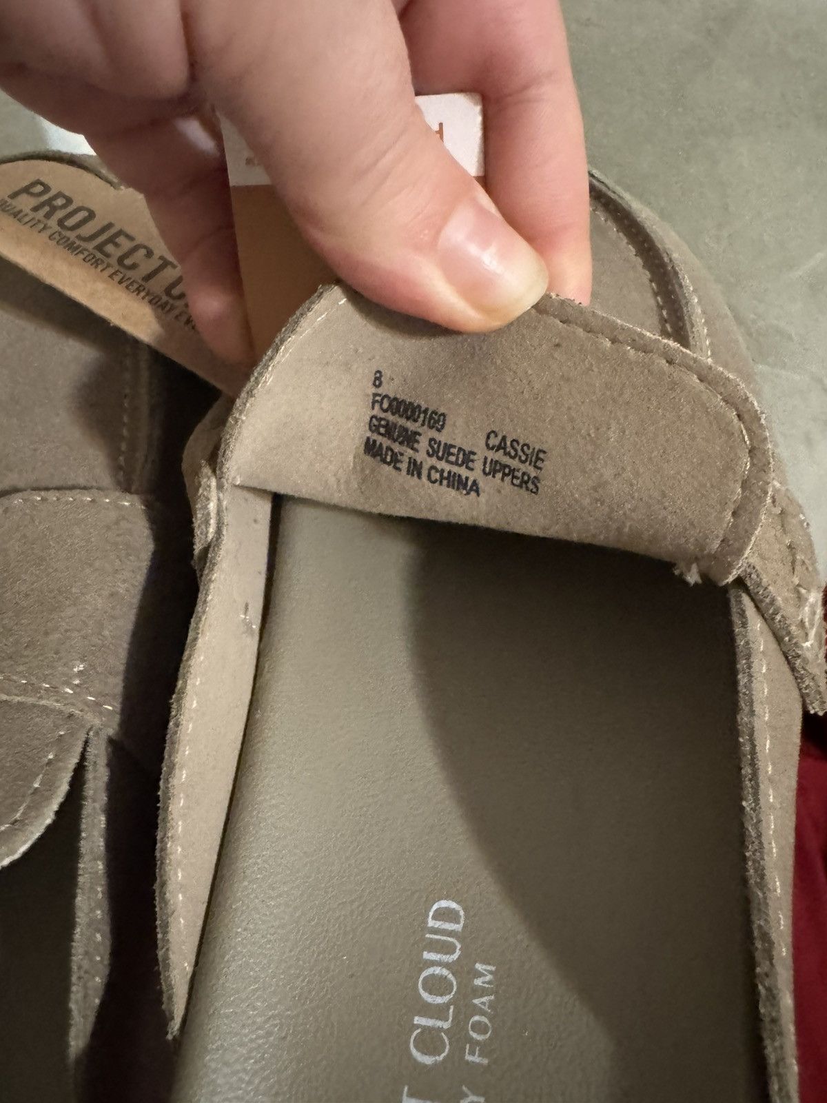 Other Protect Cloud Genuine Suede Womens Clogs-Arch Support size 8 Size US 8 / IT 38 - 11 Thumbnail