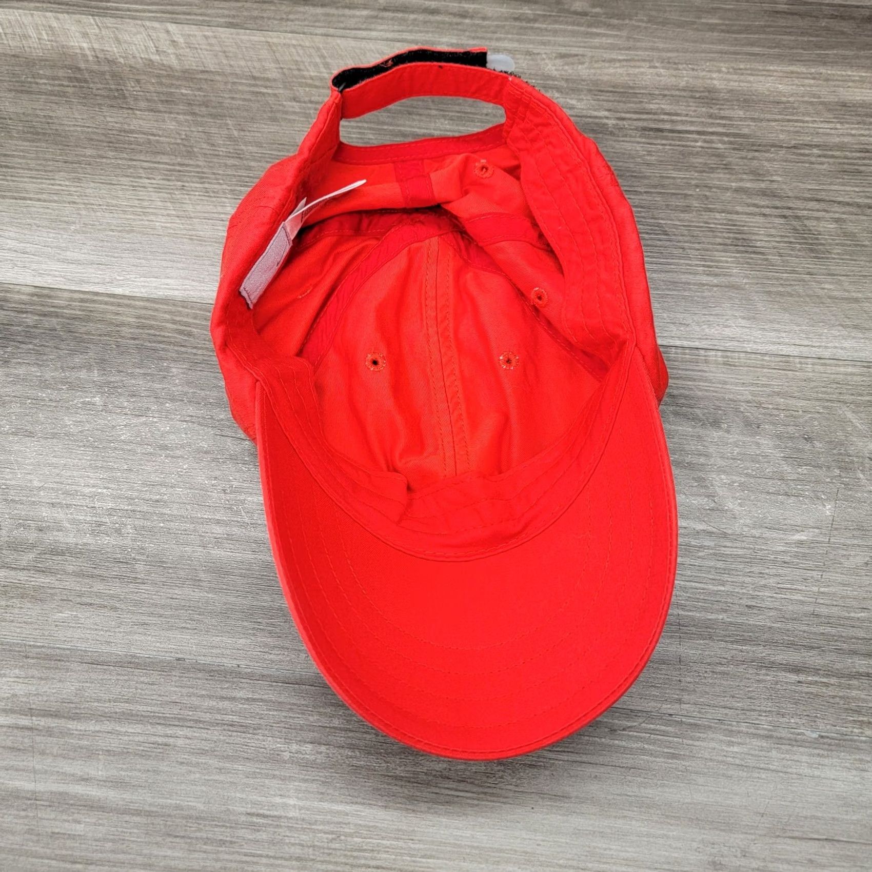 Nike Nike Hat Cap Strap Back One Size Red Embroidered Swoosh Athletic Mens Sports Size ONE SIZE - 6 Thumbnail