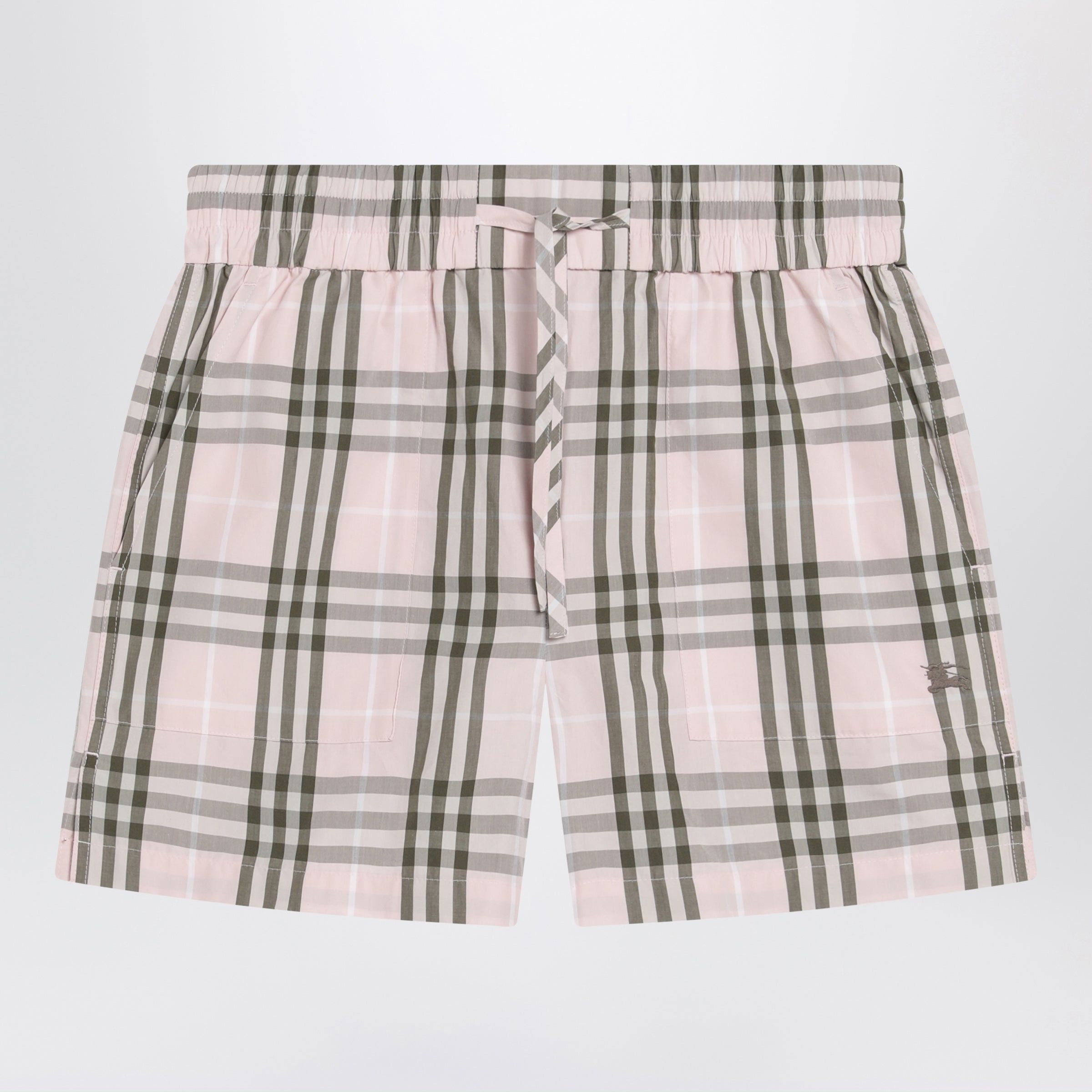 Burberry Burberry Pink Mallow Check Pattern Shorts Size 26" / US 2 / IT 38 - 1 Thumbnail