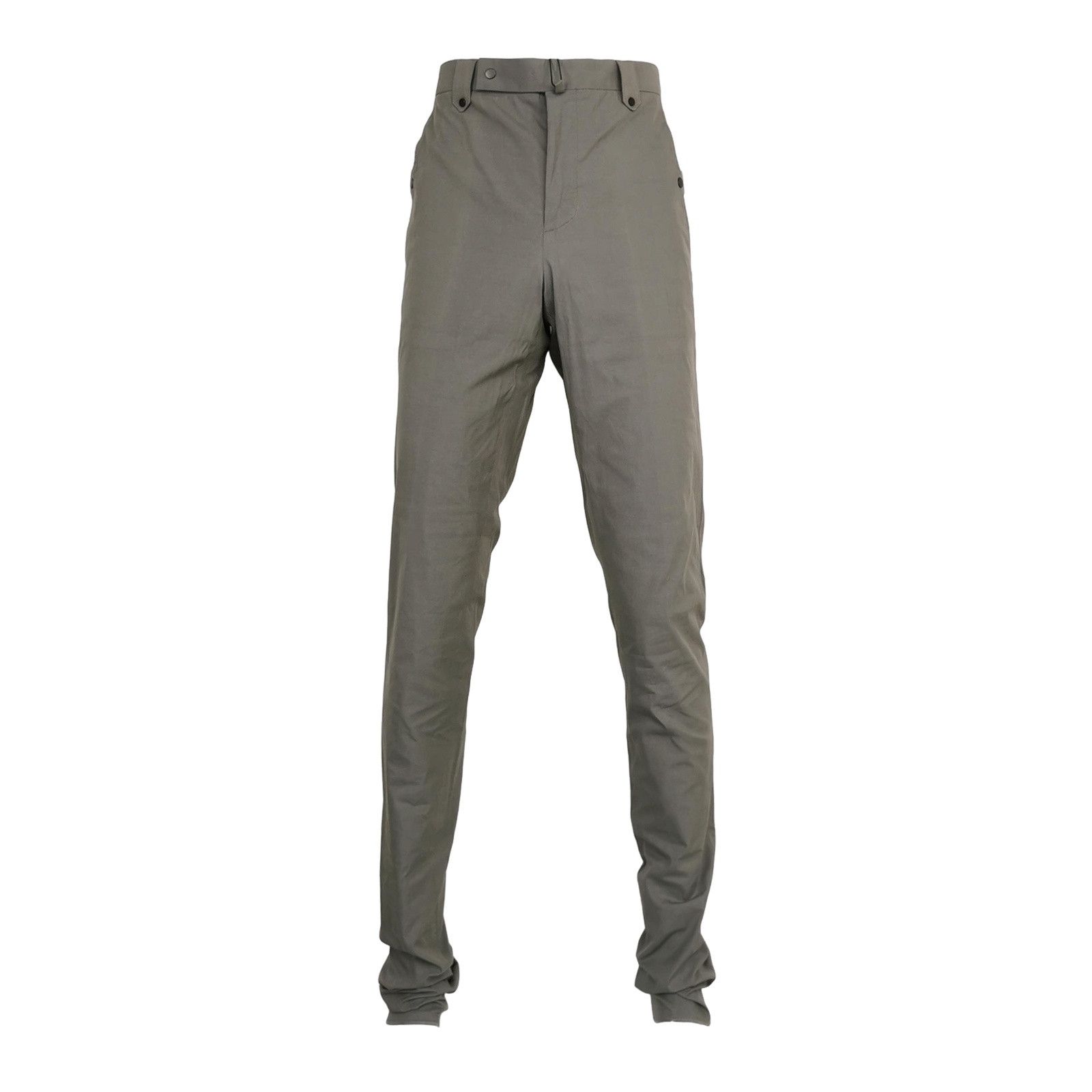 Lanvin Lanvin Cotton Silk Blend Worker Slim Trousers Size 46 Size US 30 / EU 46 - 1 Thumbnail