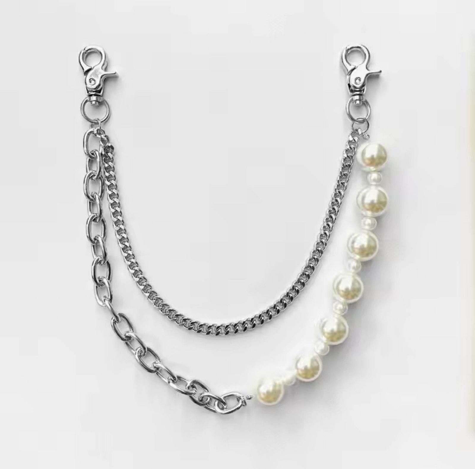 Other Faux Pearl Chunky Wallet Chain Size ONE SIZE - 3 Thumbnail