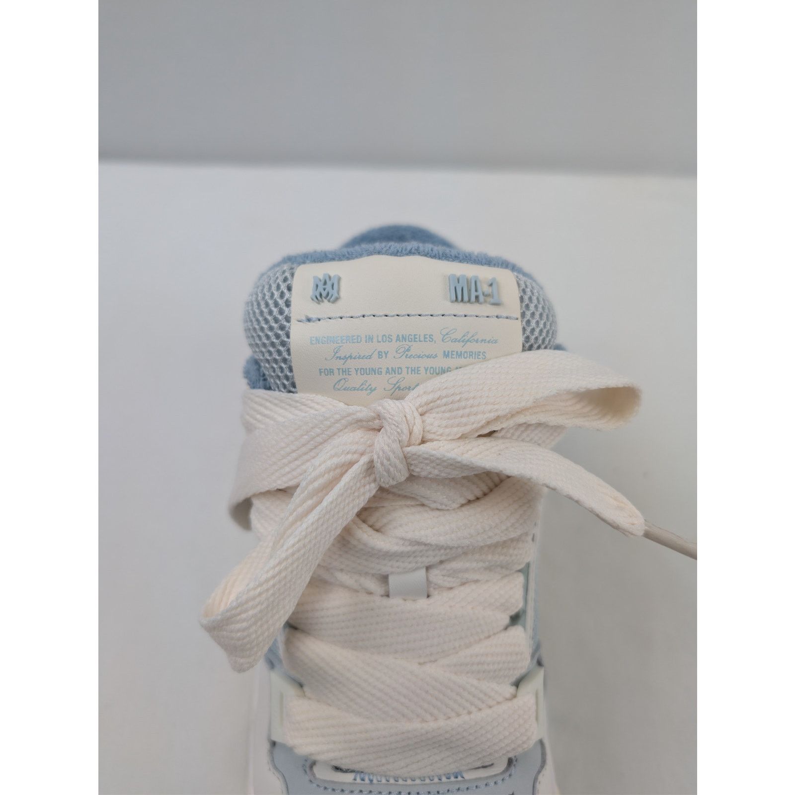 Amiri o1rshd1 MA-1 Sneakers in Ice Blue Size US 7 / IT 37 - 17 Thumbnail