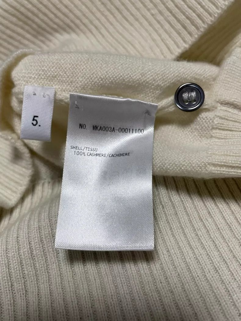Thom Browne Thom Browne White cashmere high collar knit sweater Size US XXL / EU 58 / 5 - 2 Thumbnail