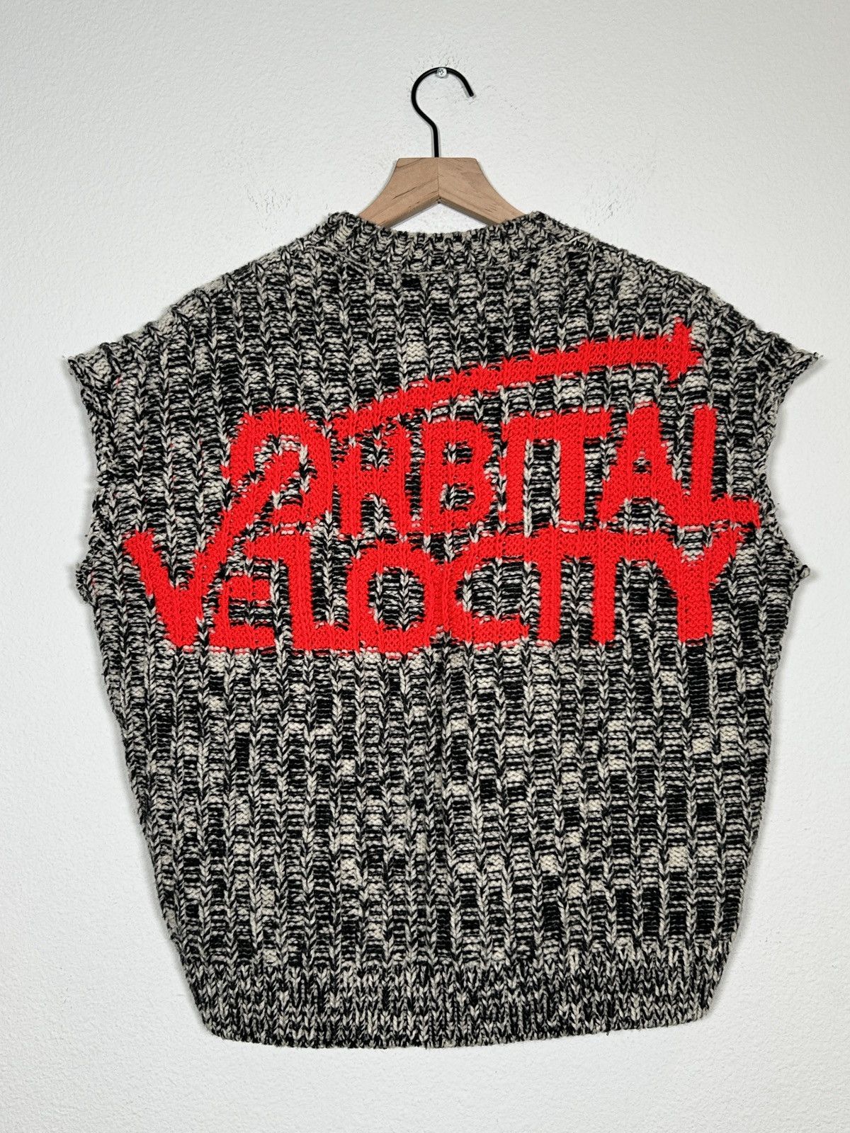 Calvin Klein 205W39NYC Orbital Velocity Raf CK Chunky Sweater Size US S / EU 44-46 / 1 - 1 Thumbnail