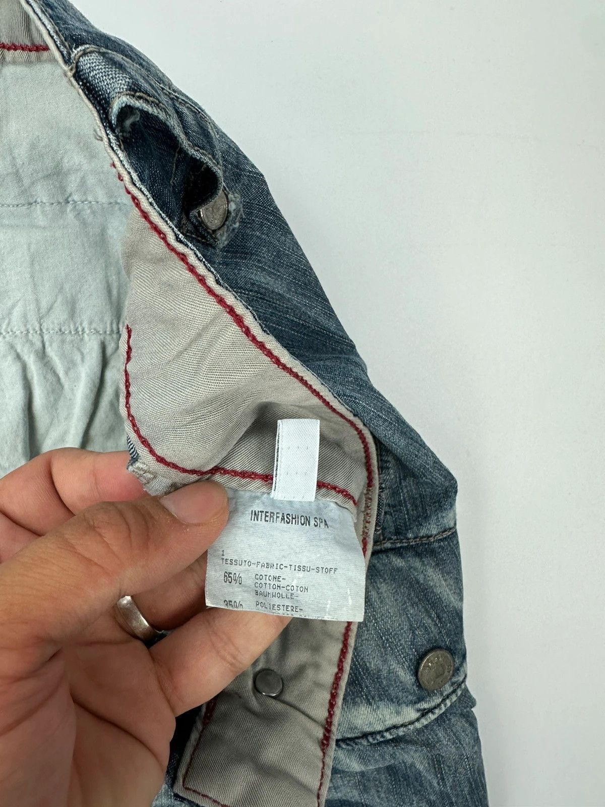 Marithe + Francois Girbaud Marithé + Francois Girbaud 00’s Bondages Straps Denim Skirt Size 30" / US 8 / IT 44 - 10 Thumbnail