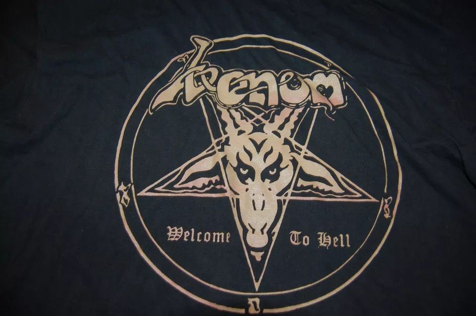 Band Tees × Vintage VENOM EUROPEAN TOUR 1995 MEN SHIRTS SIZE XL Size US L / EU 52-54 / 3 - 3 Thumbnail
