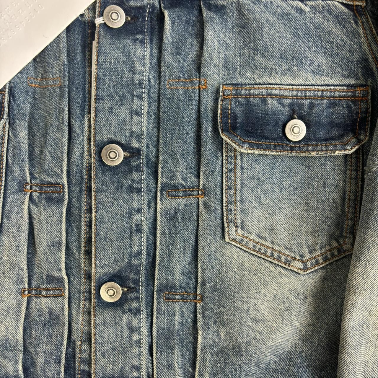 Maison Margiela Maison Margiela cropped denim jacket Size US L / EU 52-54 / 3 - 3 Thumbnail