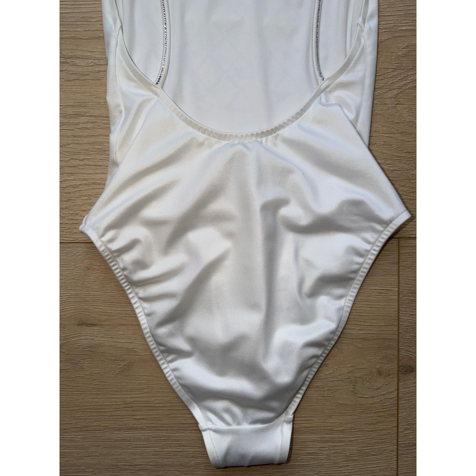 Chanel Logo One Piece Swimsuit Runway Bathingsuit 34 Size XXS / US 00 / IT 34 - 7 Thumbnail