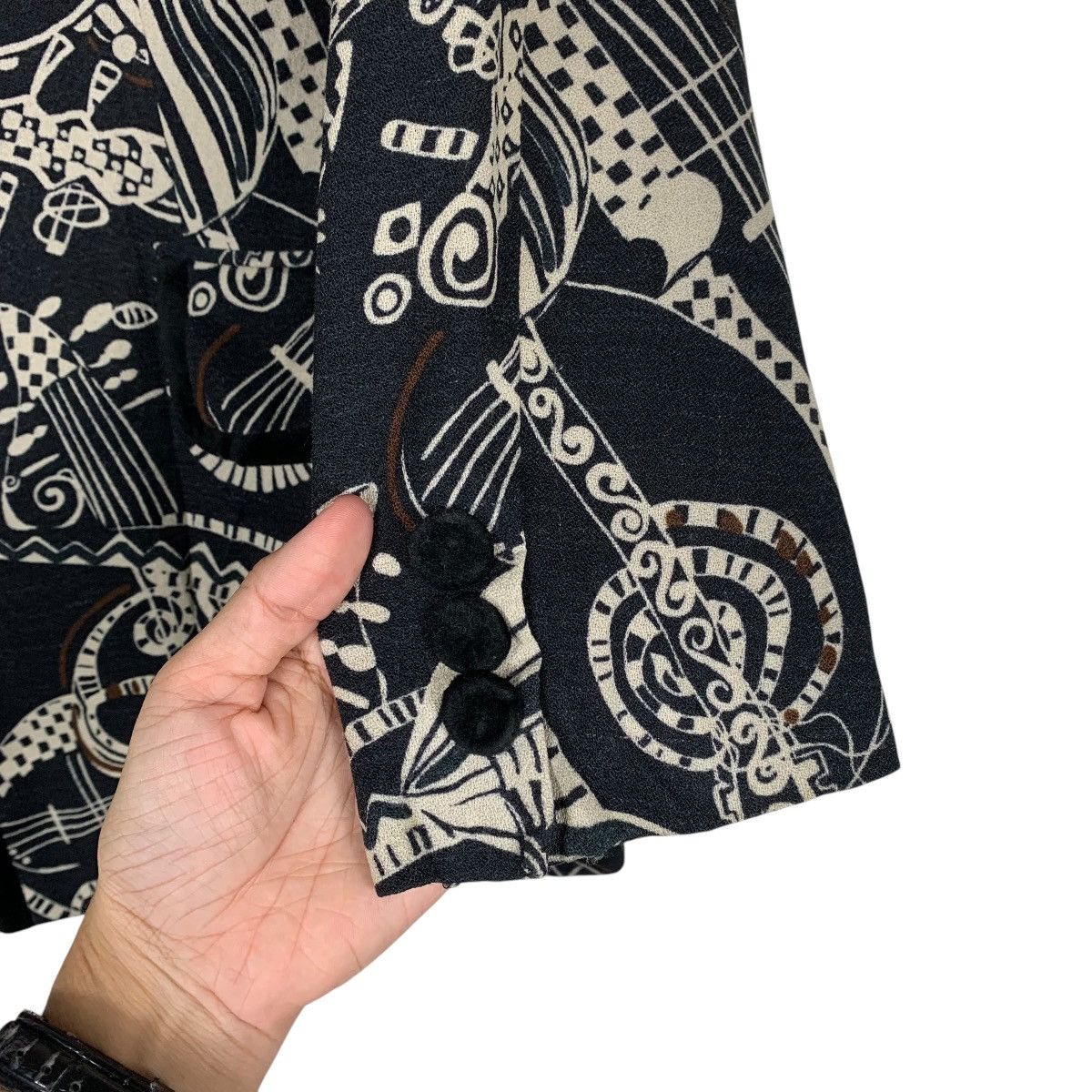 Louis Feraud Louis Feraud Abstract Design Jacket Size M / US 6-8 / IT 42-44 - 13 Thumbnail