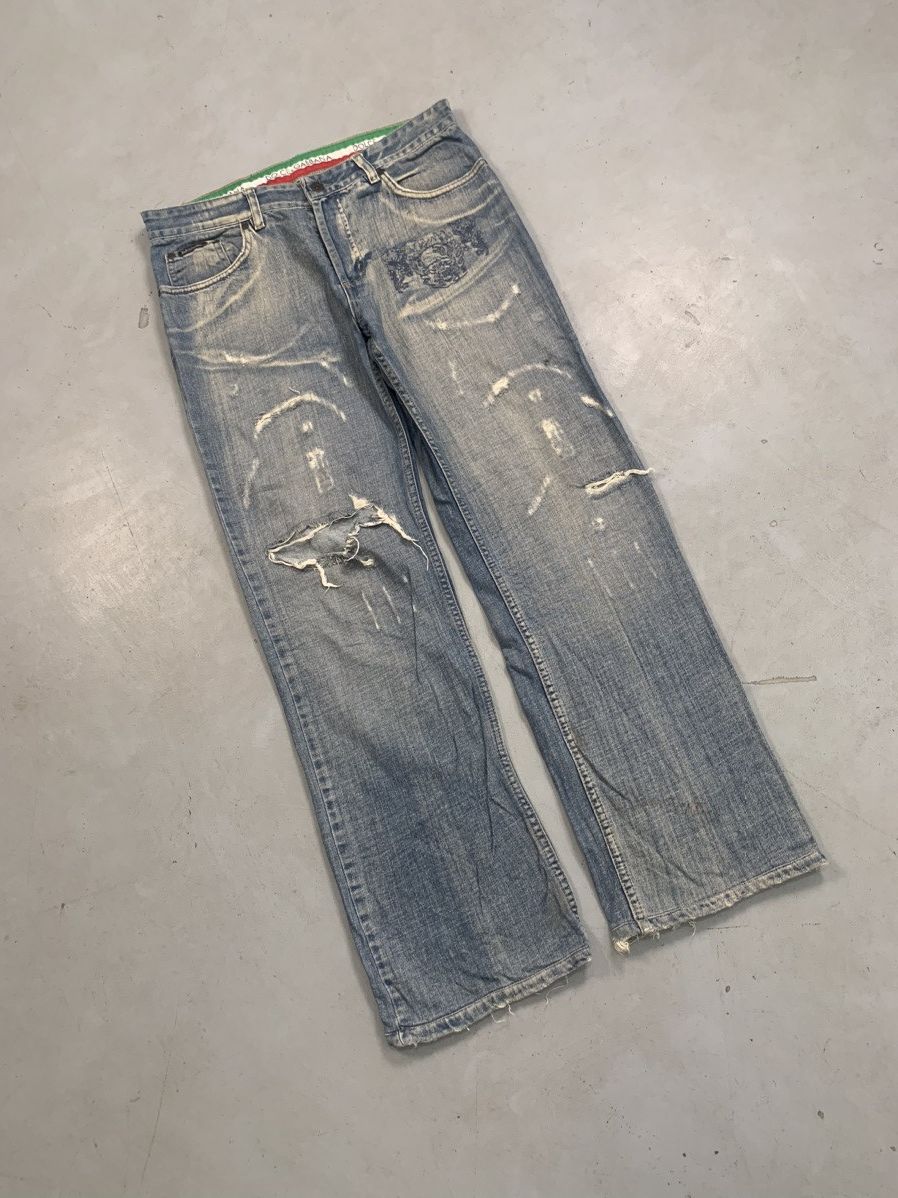 Dolce & Gabbana Luxury Vintage Dolce And Gabbana denim Size US 36 / EU 52 - 2 Thumbnail