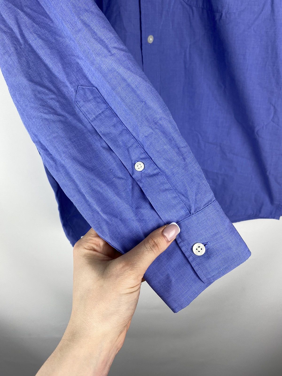Yves Saint Laurent Yves Saint Lauren YSL men’s long sleeve button up shirt Size US L / EU 52-54 / 3 - 11 Thumbnail