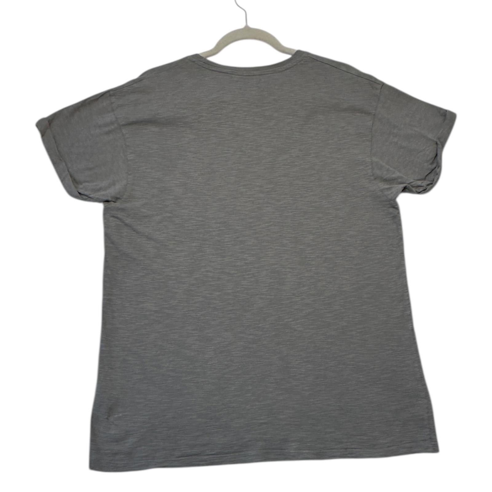 Topman TopMan T-Shirt Men's UK Size XL Grey Short Sleeve Crew Neck Size US XL / EU 56 / 4 - 5 Thumbnail