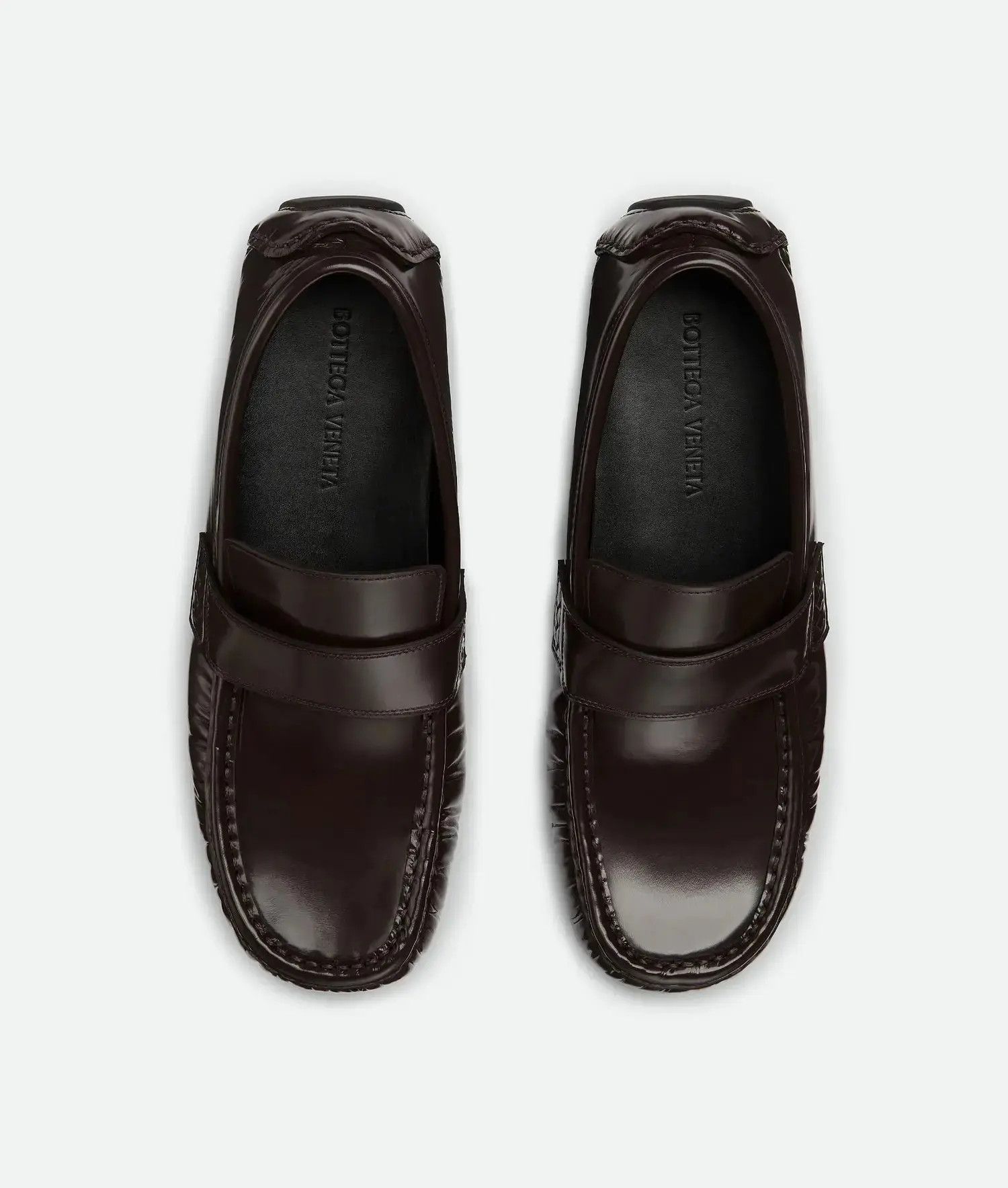 Bottega Veneta o1tko11025 Ride Driver Loafers in Dark Brown Size US 7 / EU 40 - 5 Thumbnail