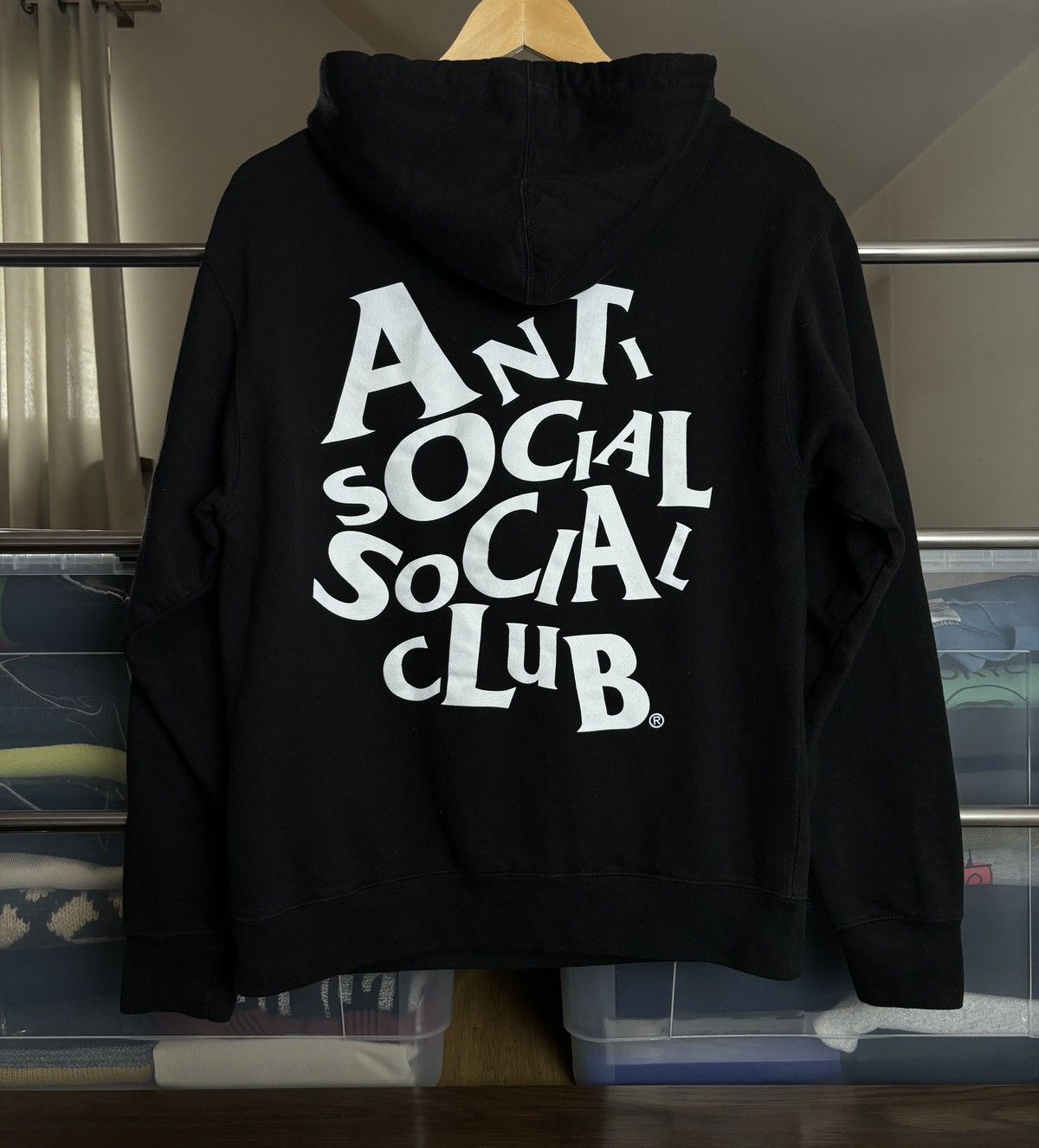 Anti Social Social Club ASSC Anti Social Social Club Black Rare Hoodie Size US S / EU 44-46 / 1 - 1 Thumbnail
