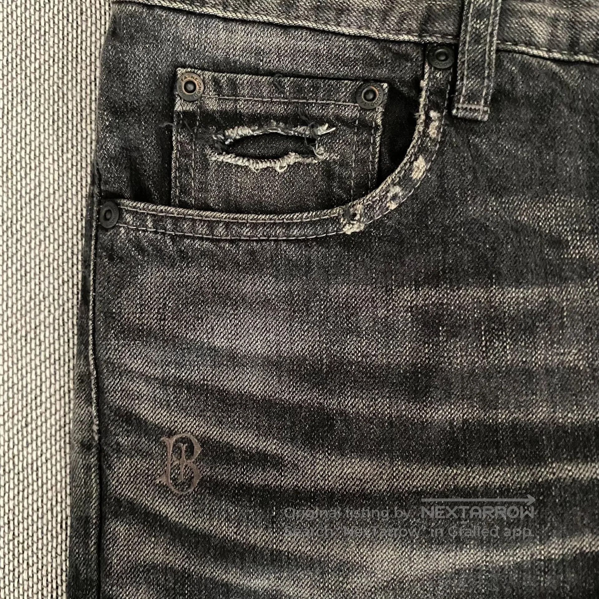 Neighborhood Neighborhood 12ss Black Soul Jeans. Size US 38 / EU 54 - 5 Thumbnail