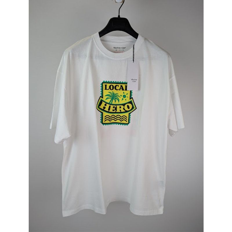 Martine Rose o1rshd1 Graphic Print Cotton S / S Oversized T-shirt White Size US S / EU 44-46 / 1 - 2 Thumbnail