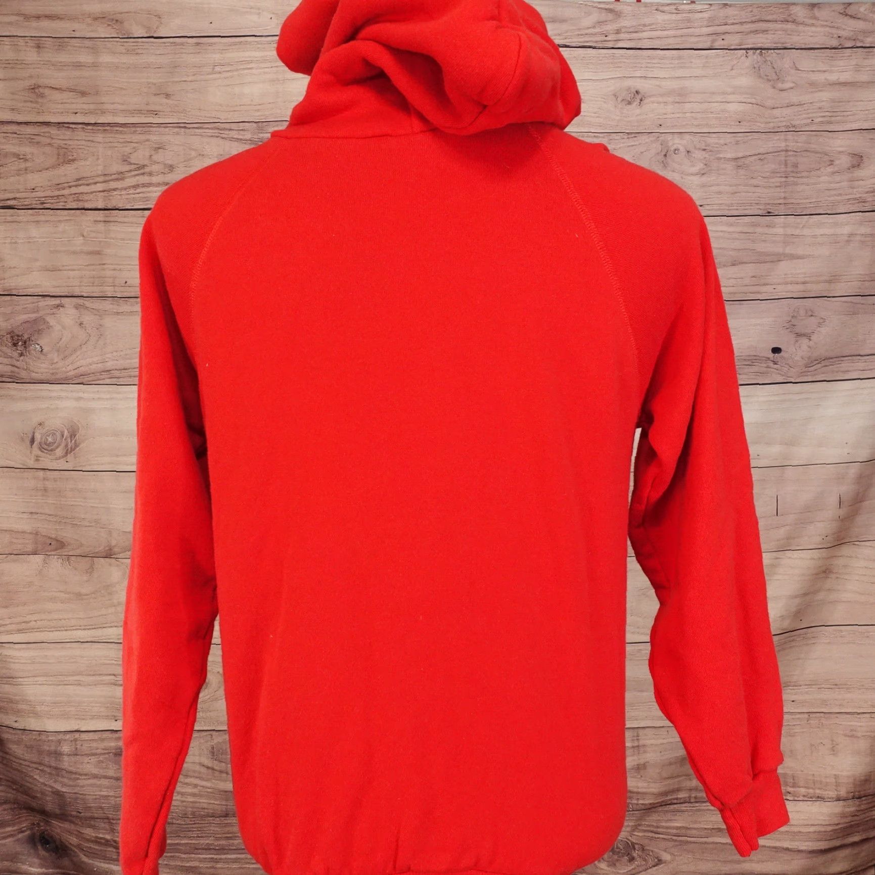 Hanes VINTAGE HANES COLUMBUS ZOO HOODIE M RED 80s 90s USA MADE MEN'S Size US M / EU 48-50 / 2 - 7 Thumbnail