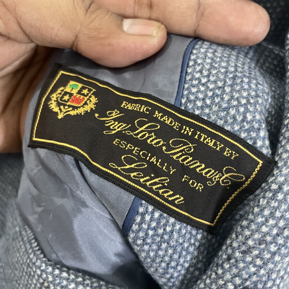 Loro Piana Vintage Leilian Fabric By Loro Piana Coat Jacket Size L / US 10 / IT 46 - 7 Thumbnail