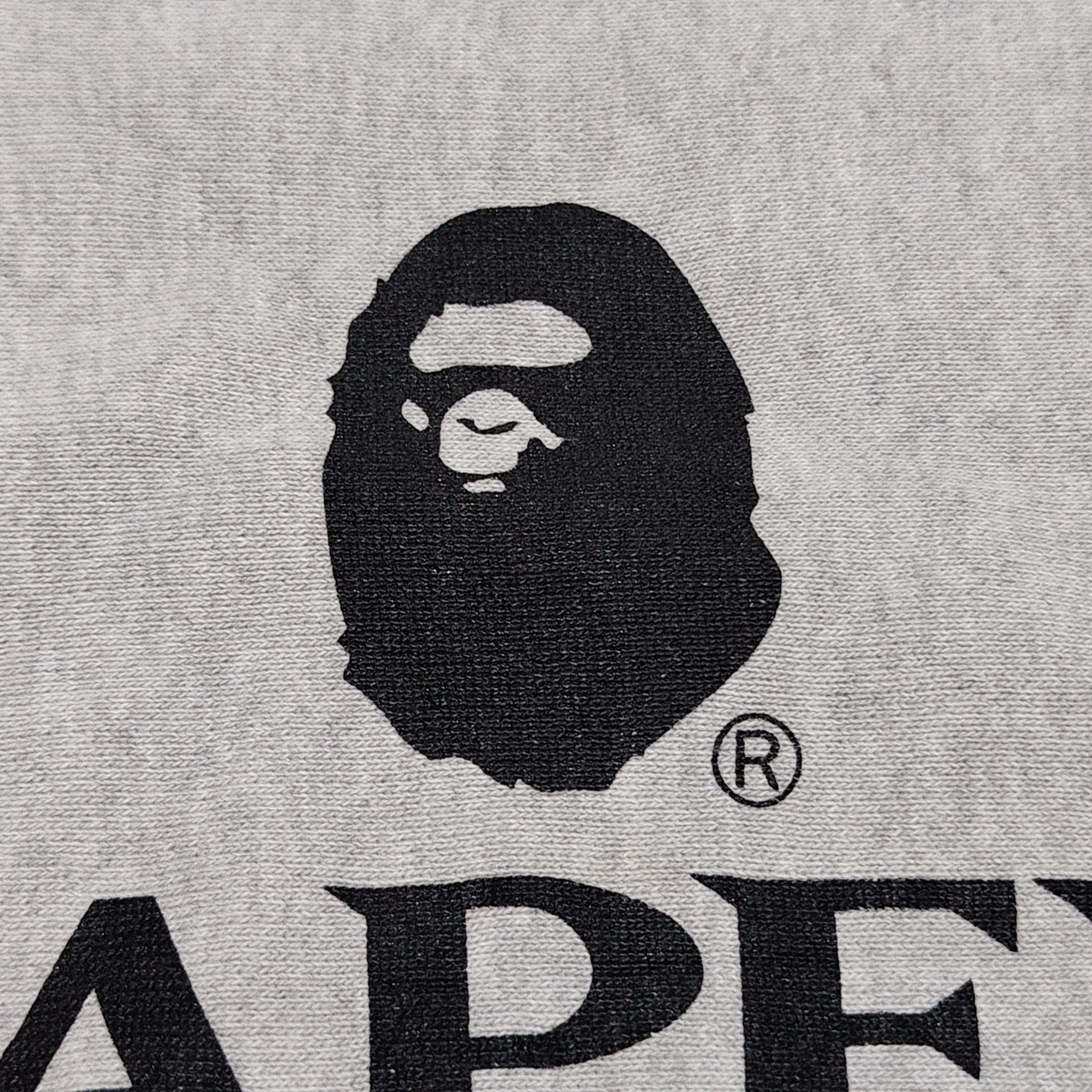 Bape VERY RARE STREETWEAR‼️Bape Bapex Grey Sweatshirt M Japan Size US M / EU 48-50 / 2 - 4 Thumbnail