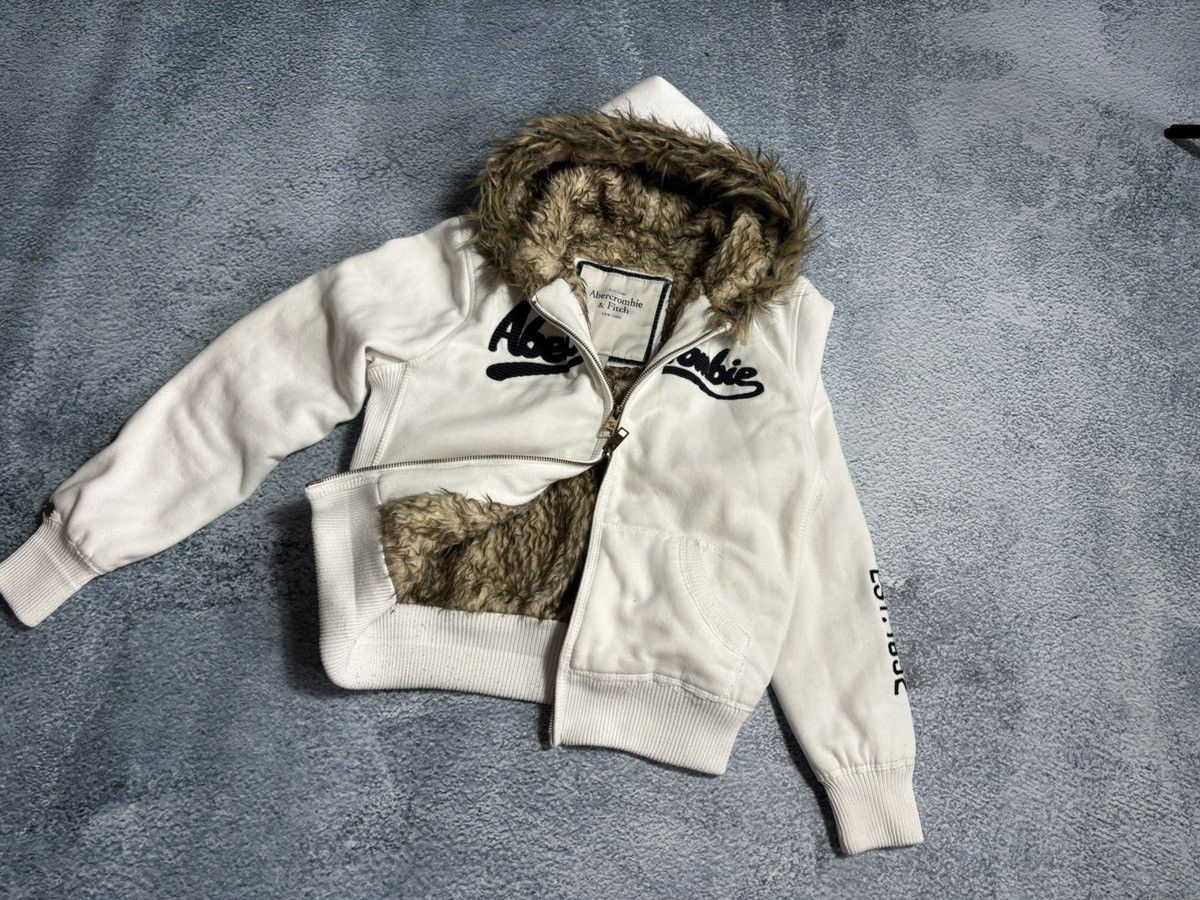 Abercrombie & Fitch Abercrombie & Fitch zip hoodie Y2K streetwear women's L size Size L / US 10 / IT 46 - 12 Thumbnail
