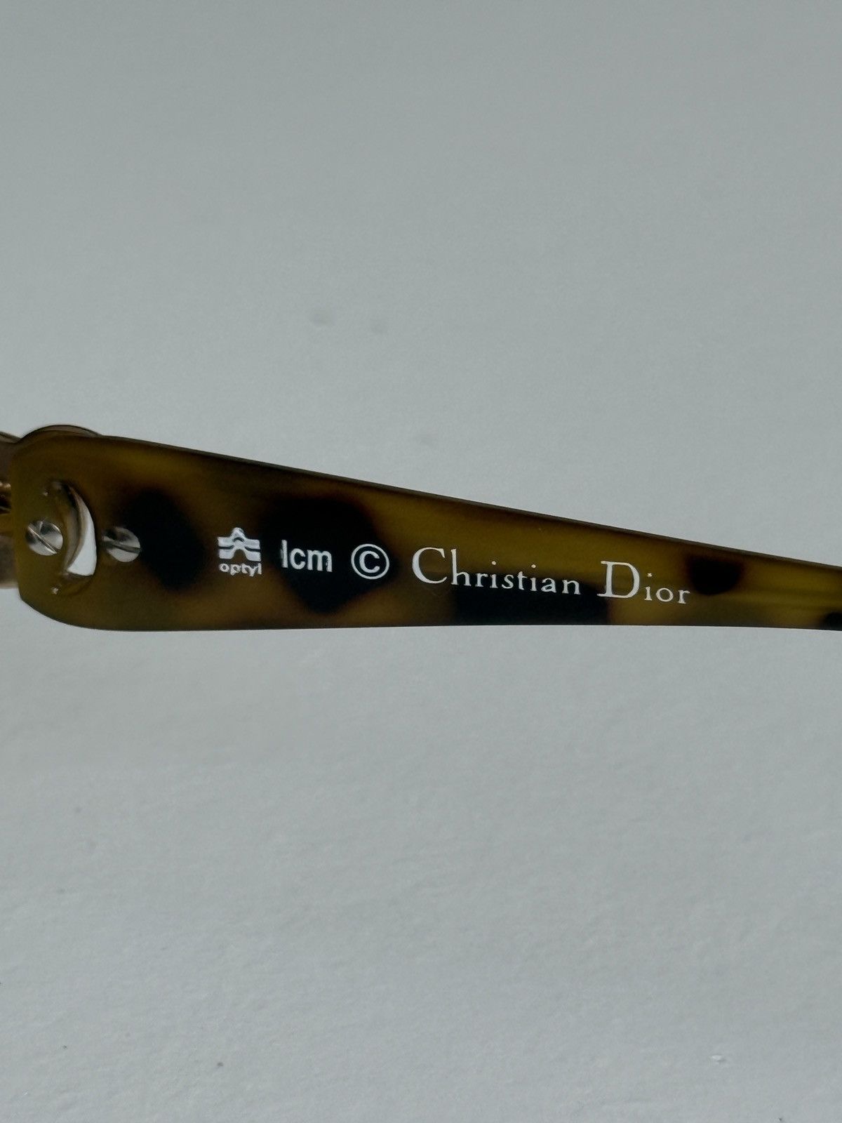 Dior Vintage 90s Christian Dior oval sunglasses old money luxury Size ONE SIZE - 8 Thumbnail