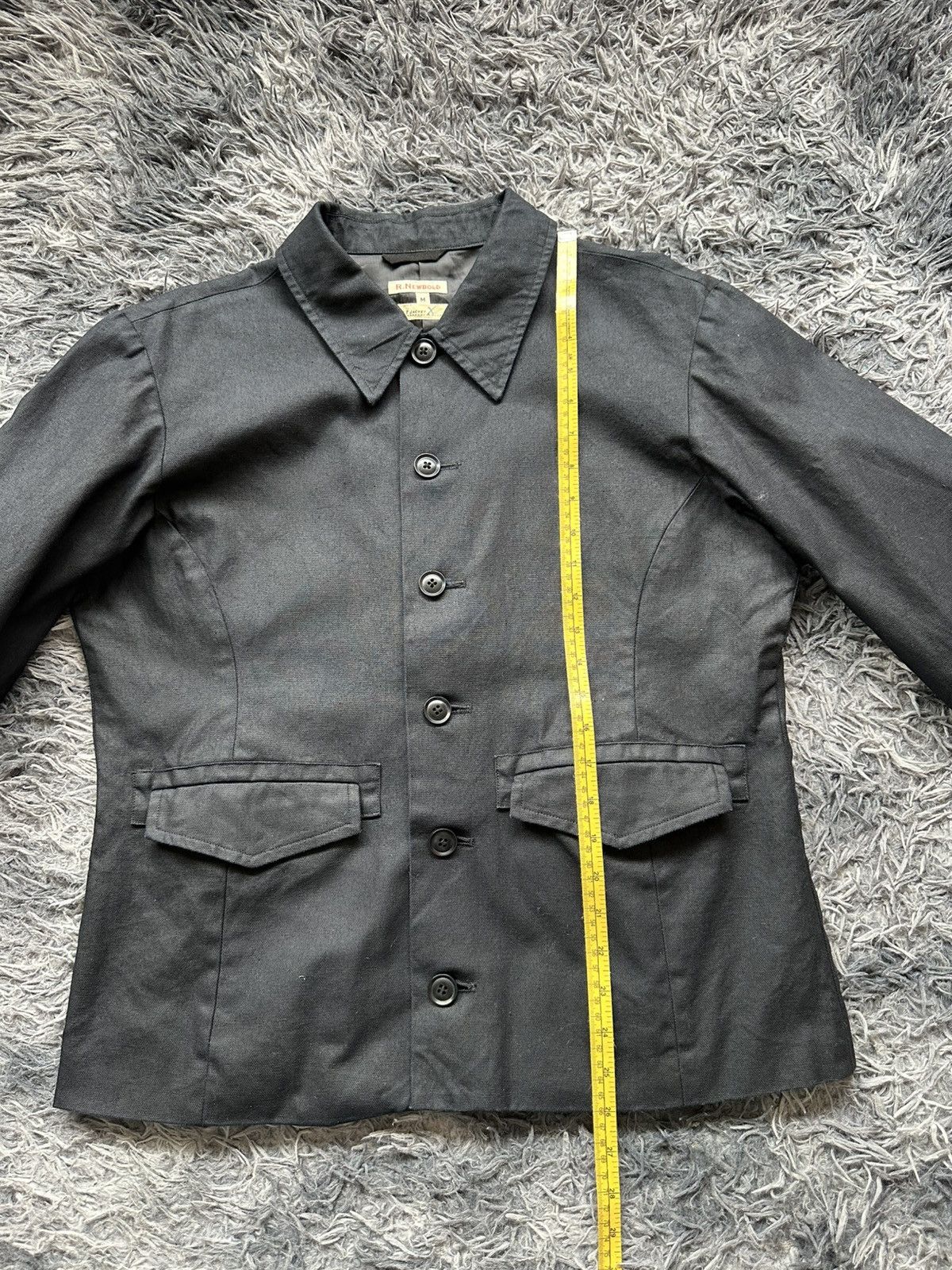 R.Newbold 00’s R.Newbold wax coated t.t jacket Size US M / EU 48-50 / 2 - 11 Thumbnail