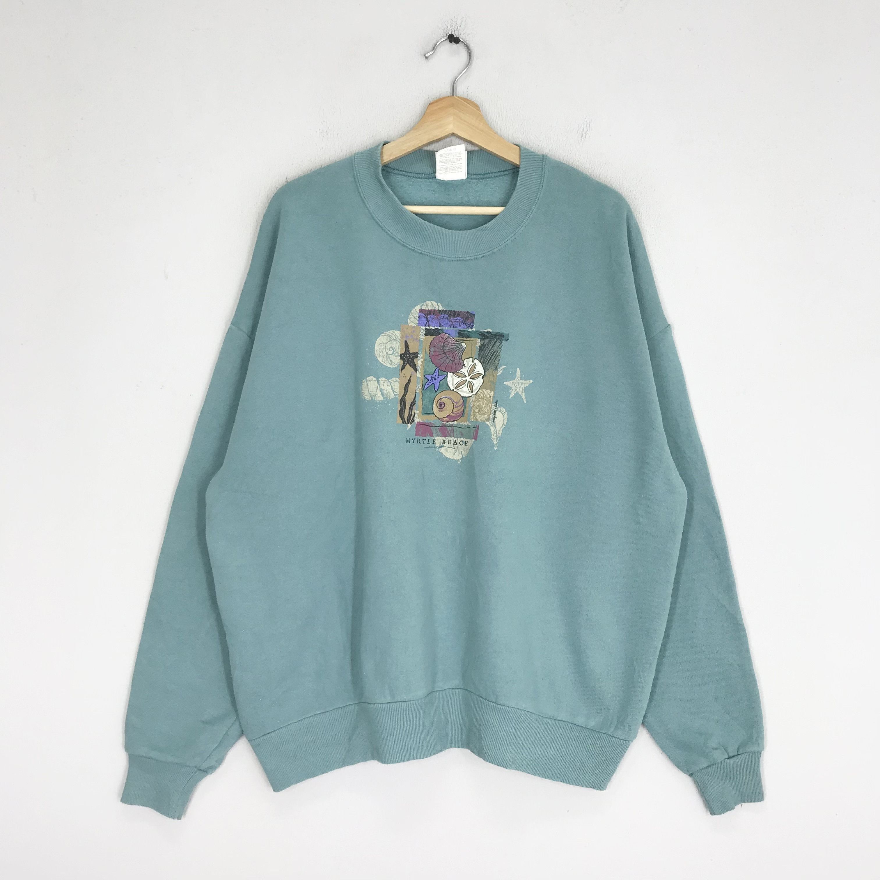 Japanese Brand Vintage Y2K Myrtle Beach Sweatshirts - 448 Size US XL / EU 56 / 4 - 1 Thumbnail