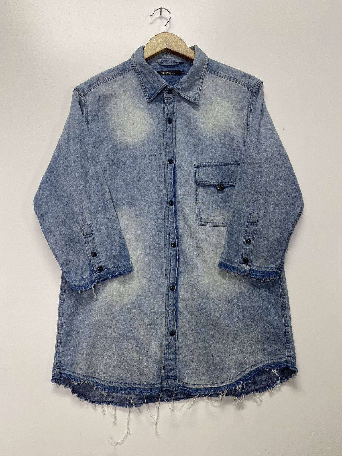 Native × Vintage Vintage E.L Native Logo Denim Jacket Size US M / EU 48-50 / 2 - 11 Thumbnail