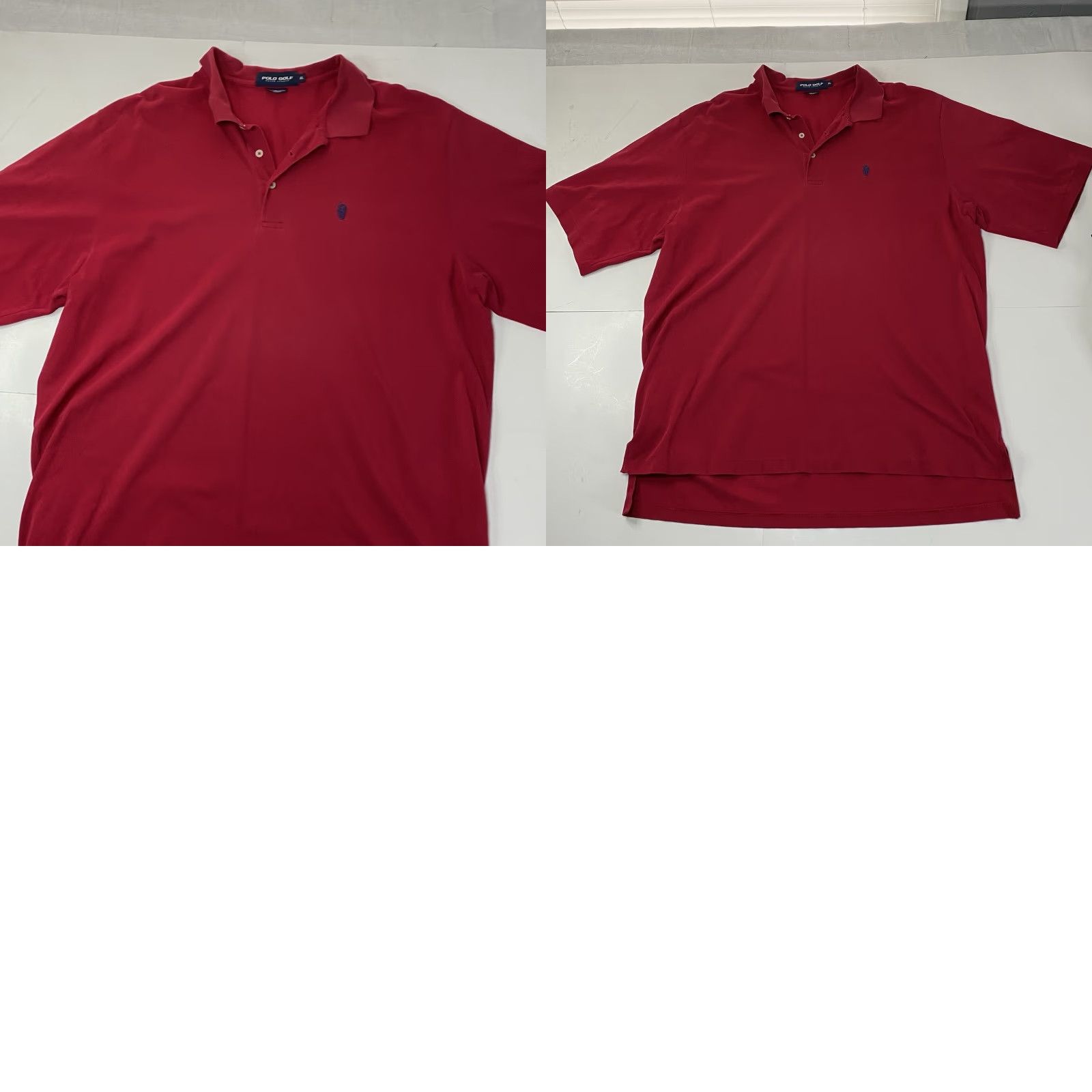 Polo Ralph Lauren VINTAGE Polo Golf Ralph Lauren Shirt Mens Red XL 100% Pima Cotton Size US XL / EU 56 / 4 - 10 Thumbnail
