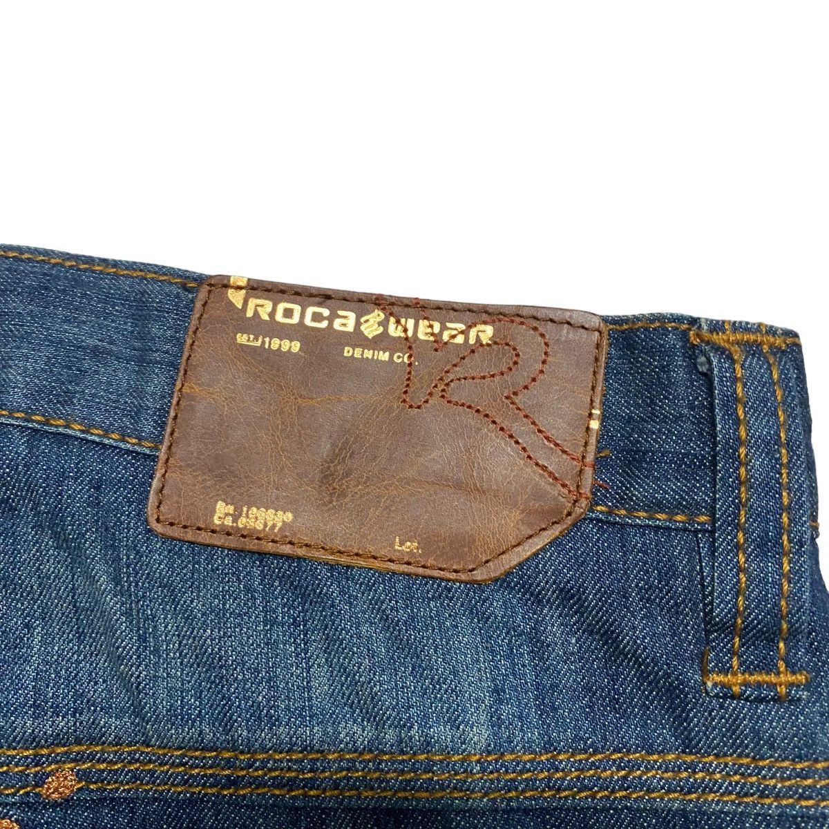 Rocawear Vintage Rocawear Baggy Spellout Embroidery Denim Jeans Size US 32 / EU 48 - 12 Thumbnail