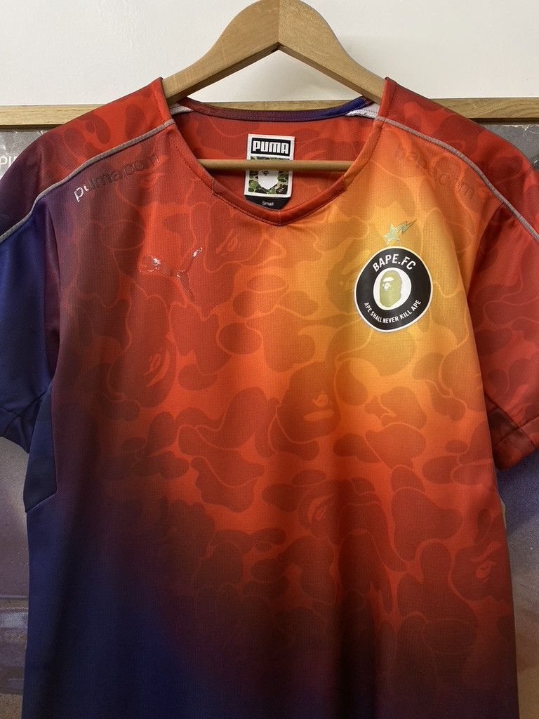 Bape × Puma 2016 Puma x Bape FC Gradient Camo Football Top Size US S / EU 44-46 / 1 - 5 Thumbnail